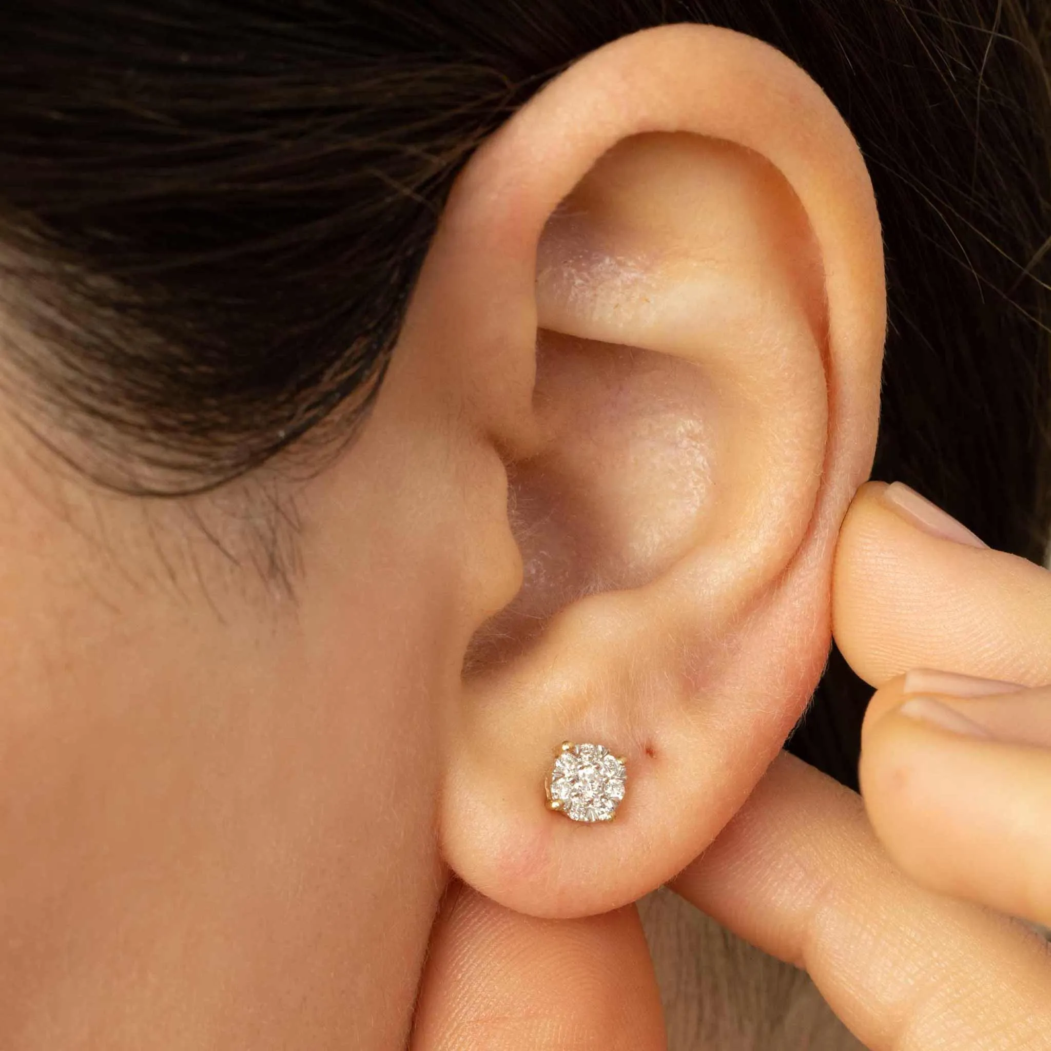 Blossom Diamond Studs sold by Oradina product image thumbnail 2