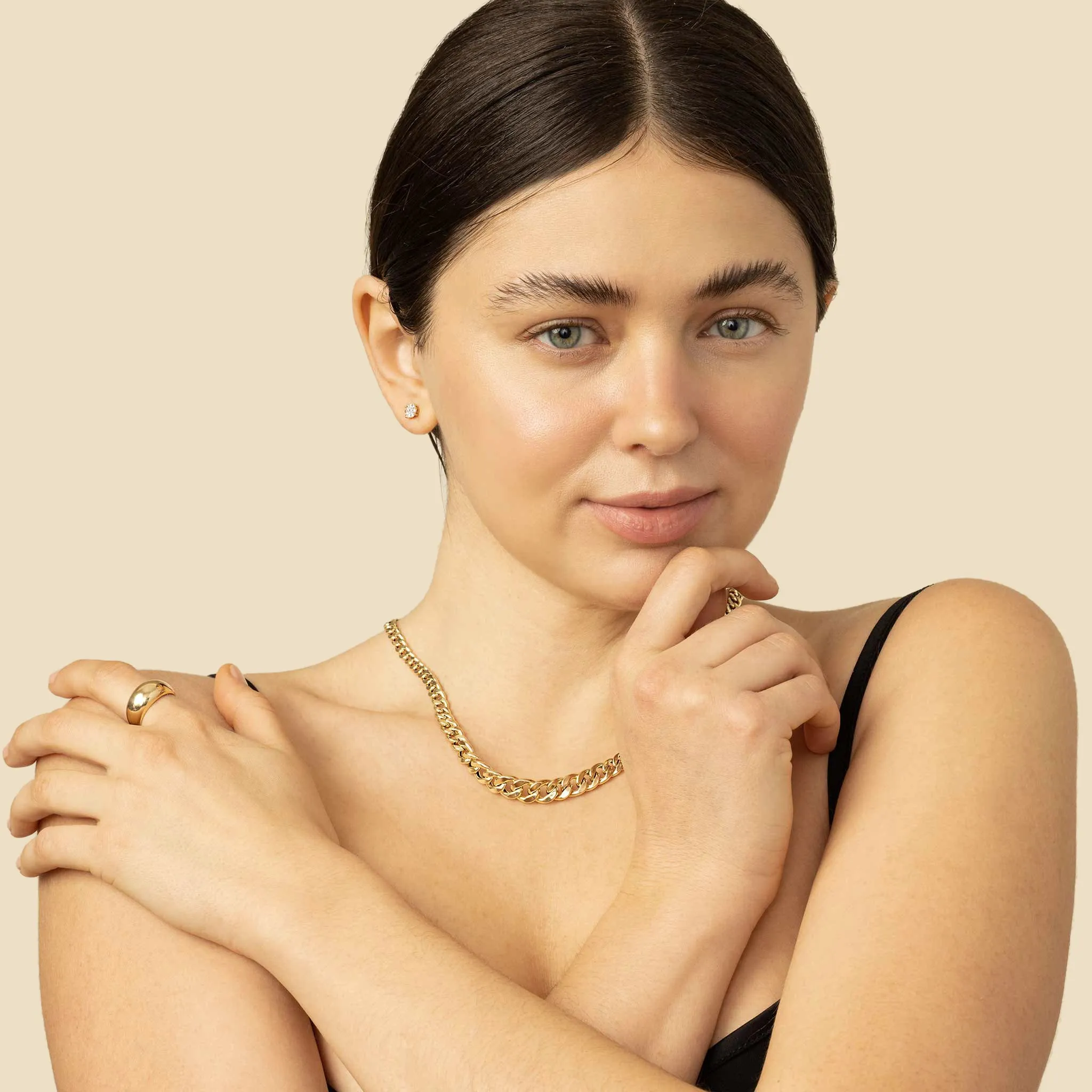 Blossom Diamond Studs sold by Oradina product image thumbnail 4