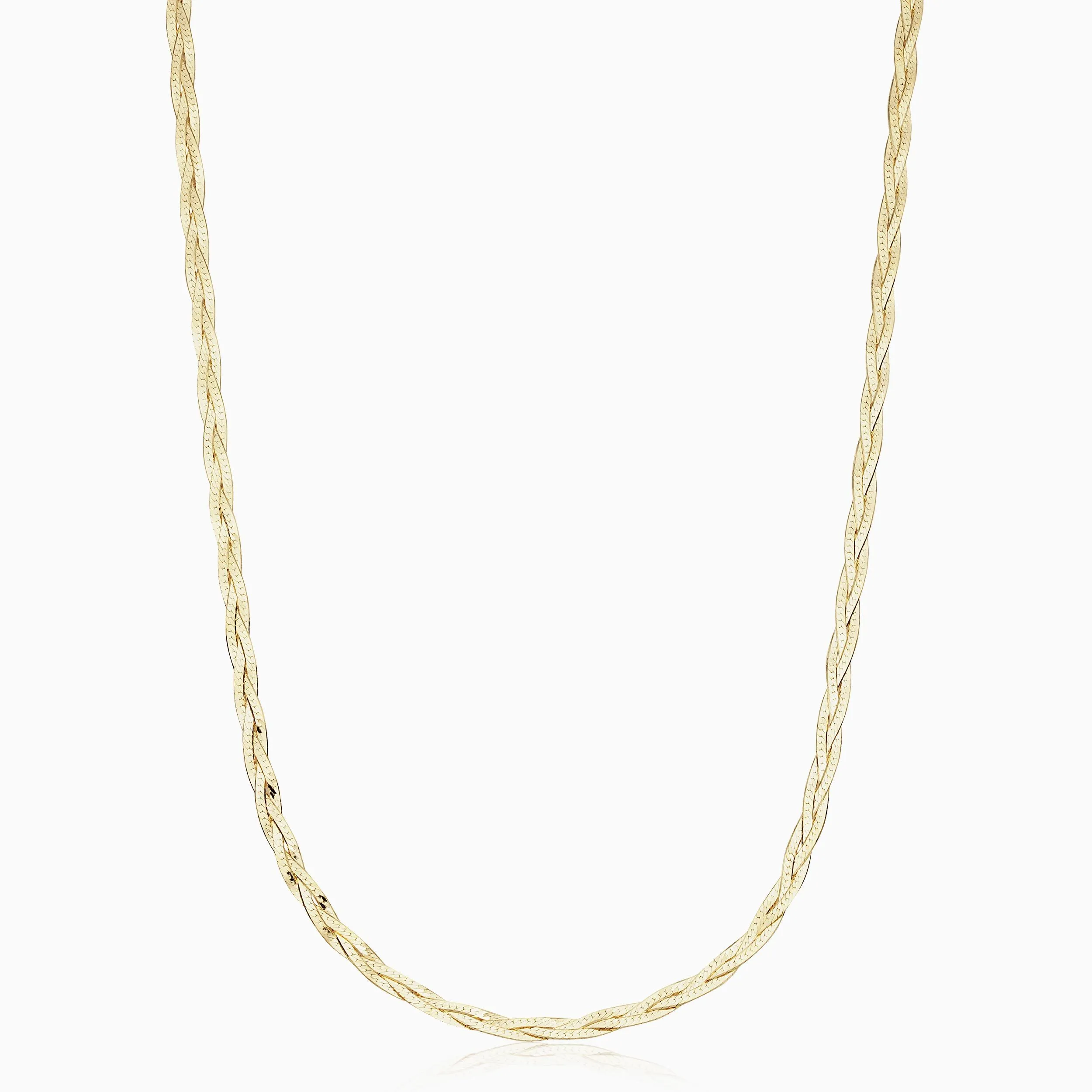 Now & Forever Herringbone Necklace sold by Oradina