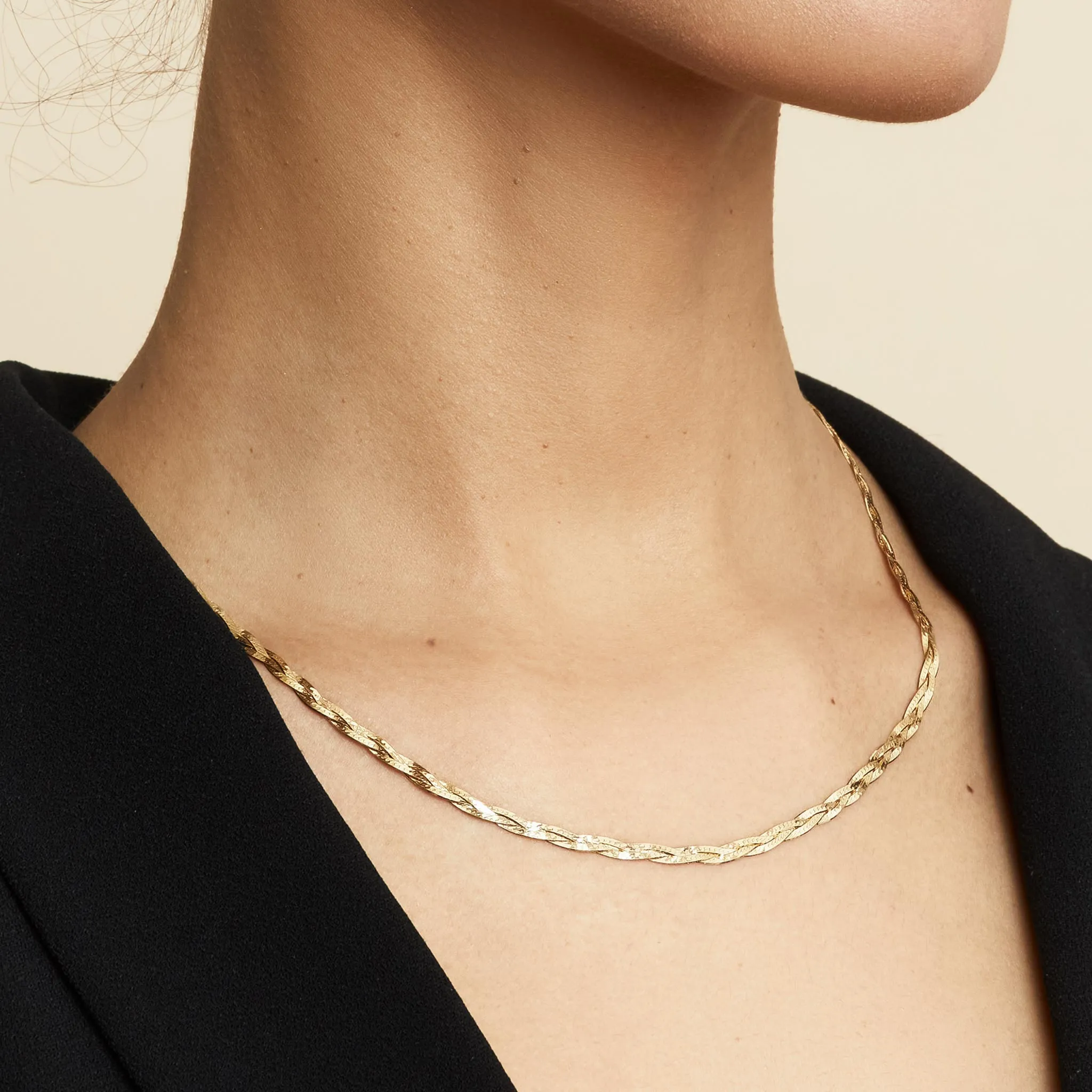 Now & Forever Herringbone Necklace sold by Oradina product image thumbnail 2