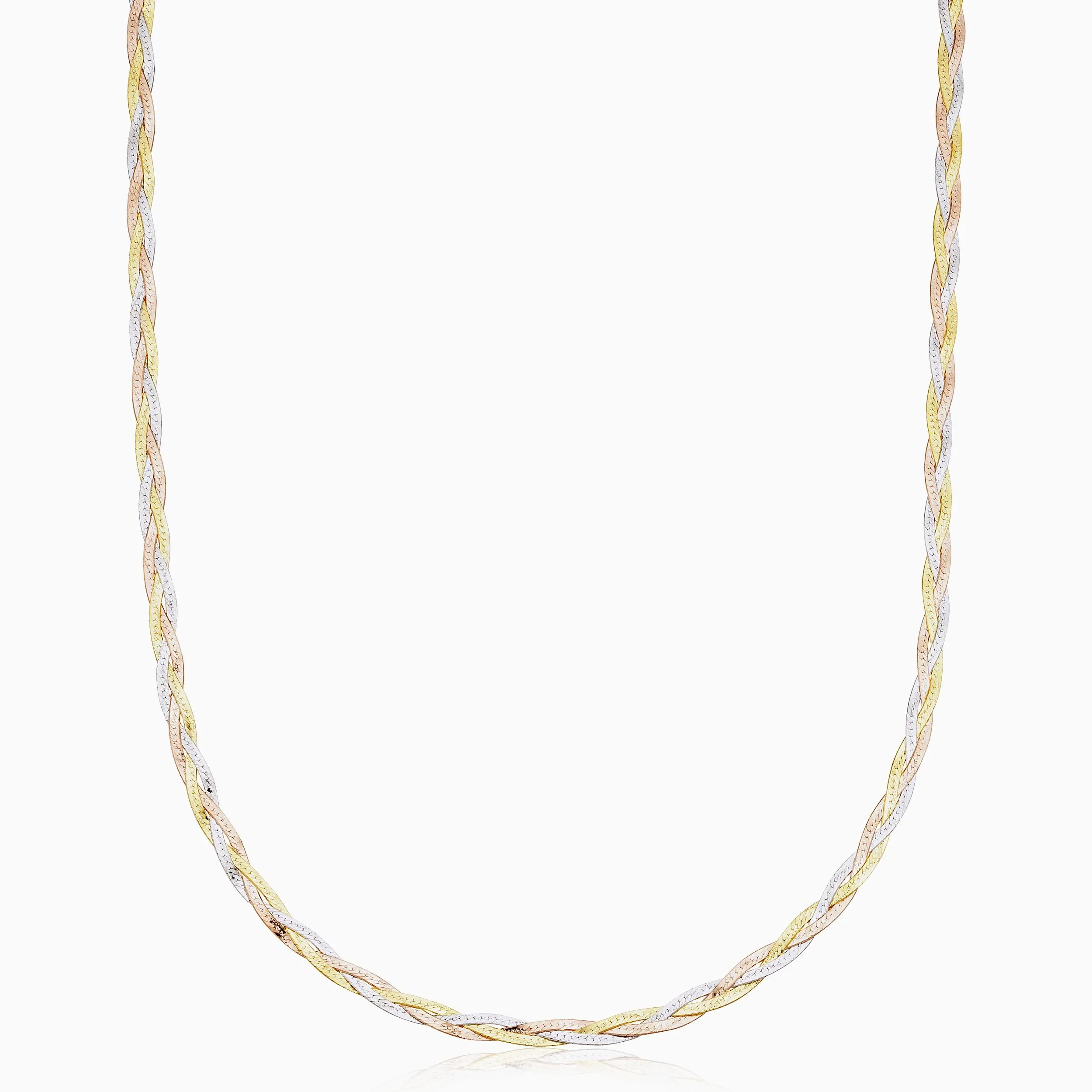 Now & Forever Herringbone Necklace sold by Oradina product image thumbnail 5