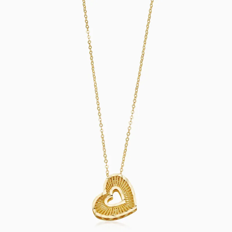 Icon Heart Pendant Necklace sold by Oradina