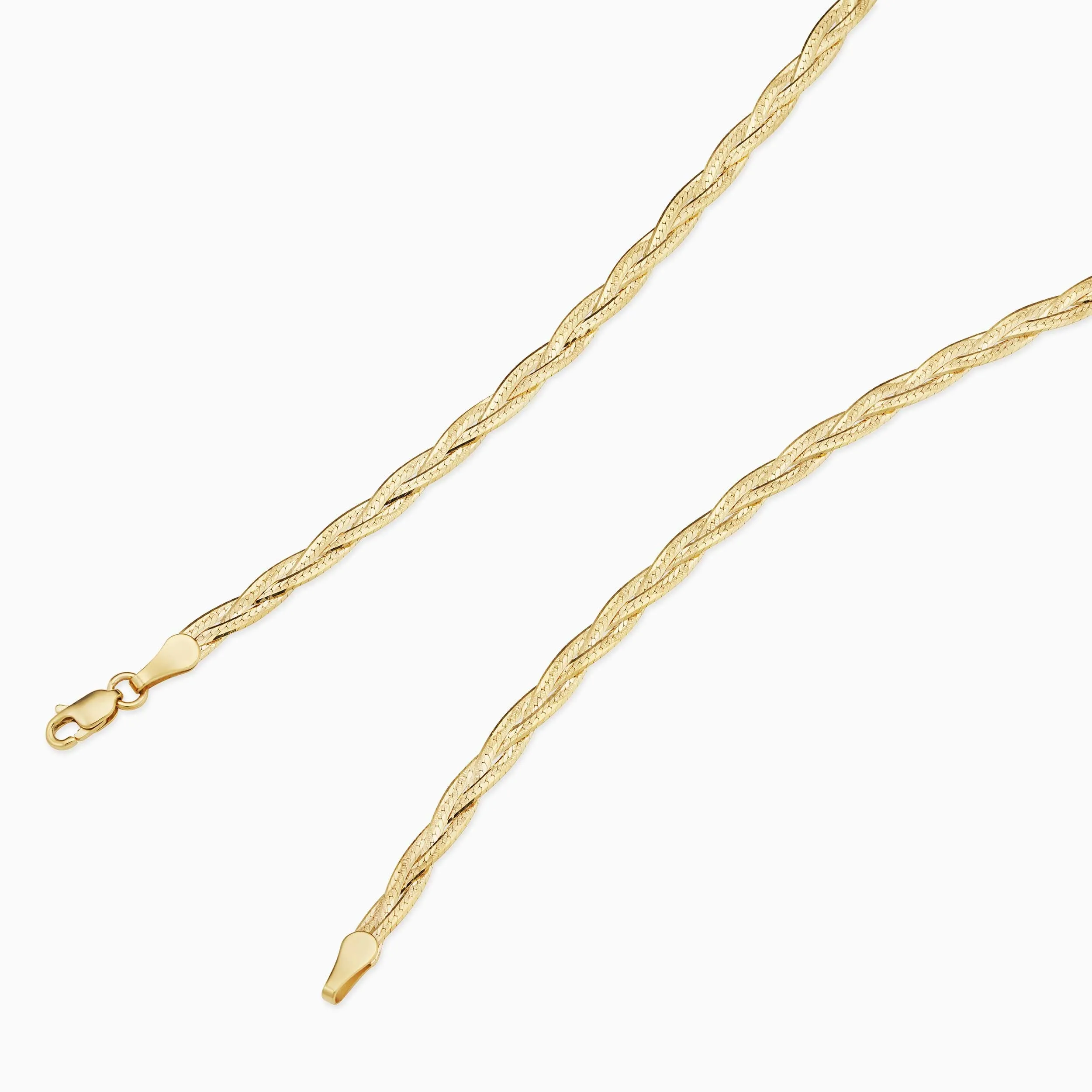 Now & Forever Herringbone Bracelet sold by Oradina product image thumbnail 5