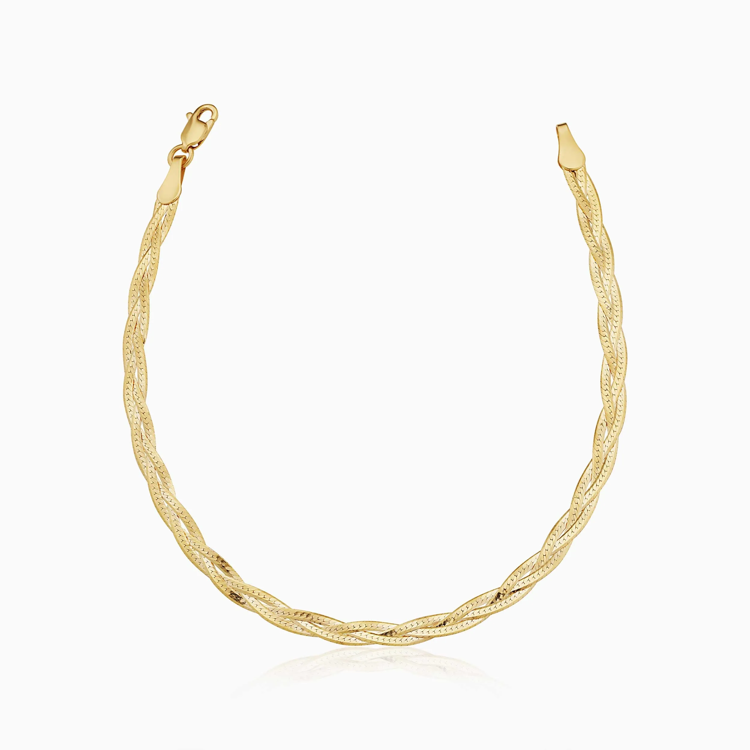 Now & Forever Herringbone Bracelet sold by Oradina