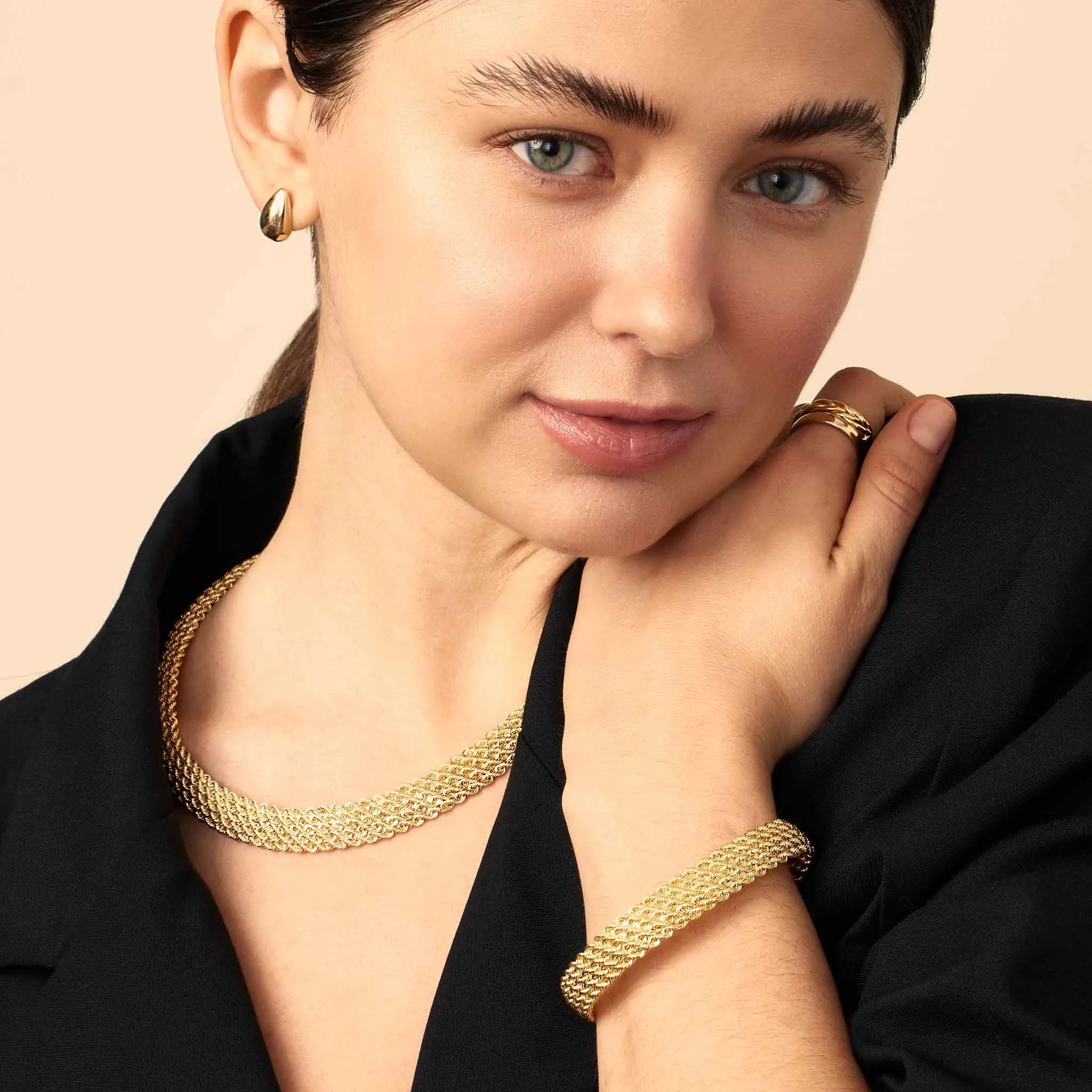 Roman Rope Quartet Bracelet sold by Oradina product image thumbnail 3