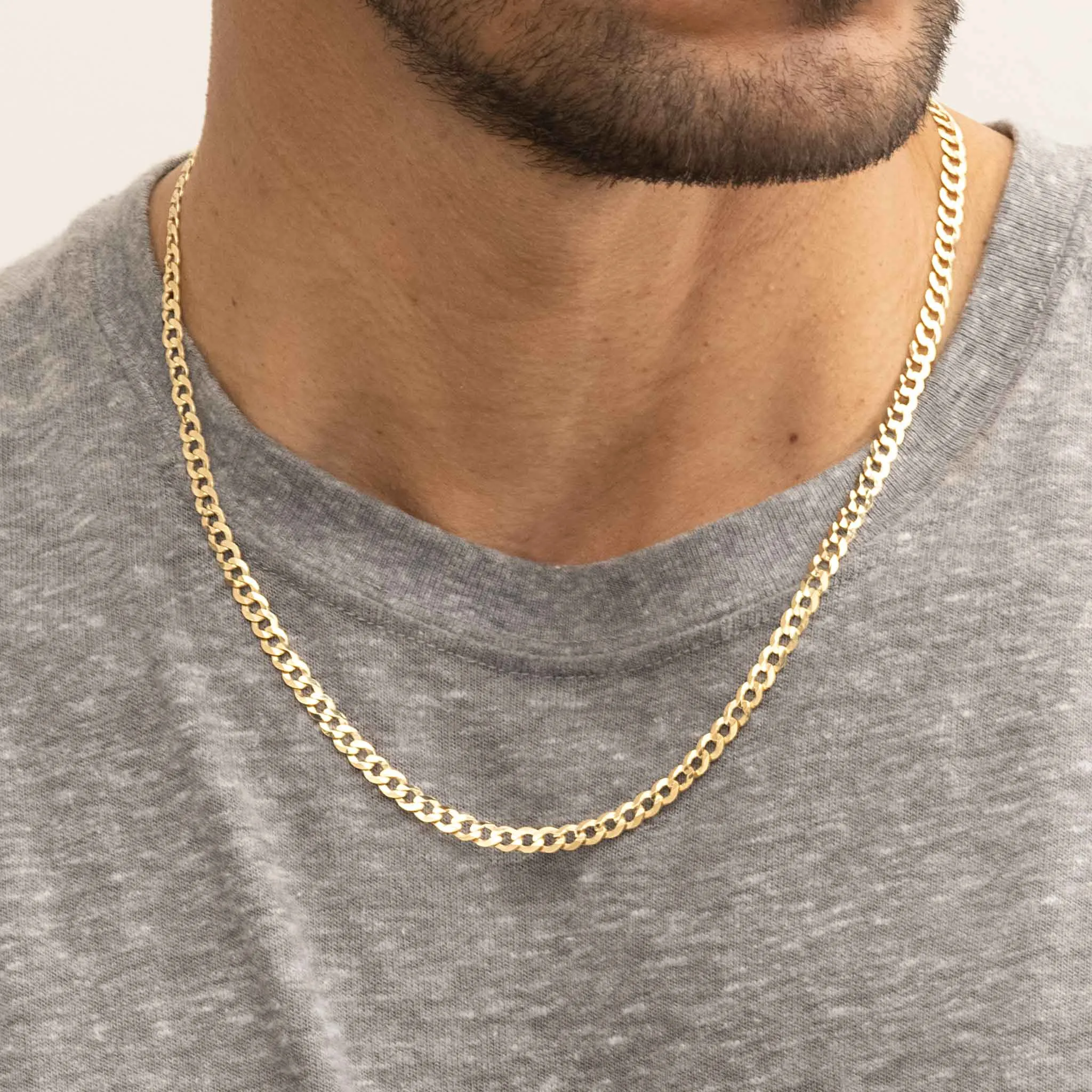 Carmine Curb Bold Chain sold by Oradina product image thumbnail 2