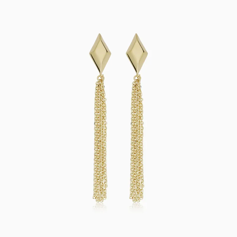 Crown Jewel Drop Earrings sold by Oradina