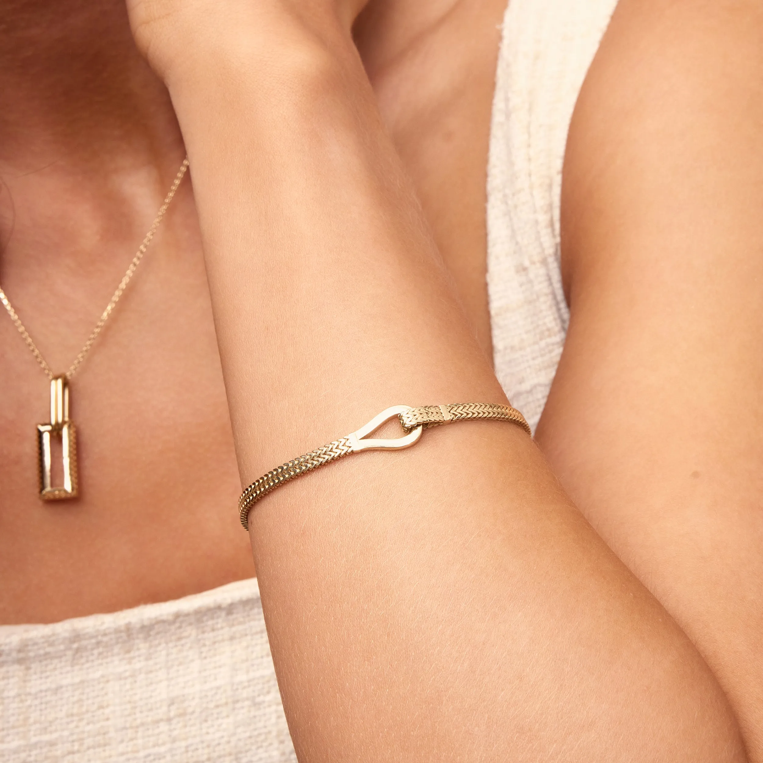 Chevron Hook Bracelet sold by Oradina product image thumbnail 2