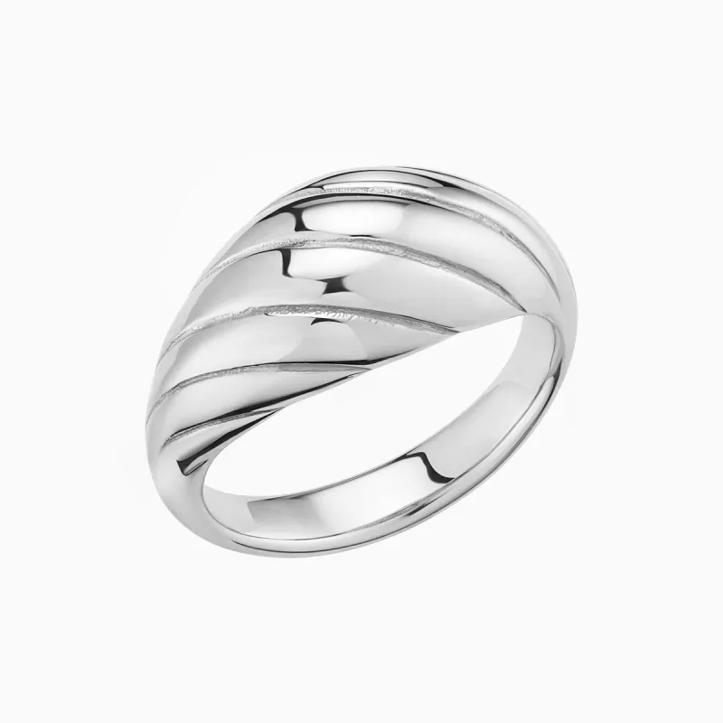 Swirl Dome Ring sold by Oradina