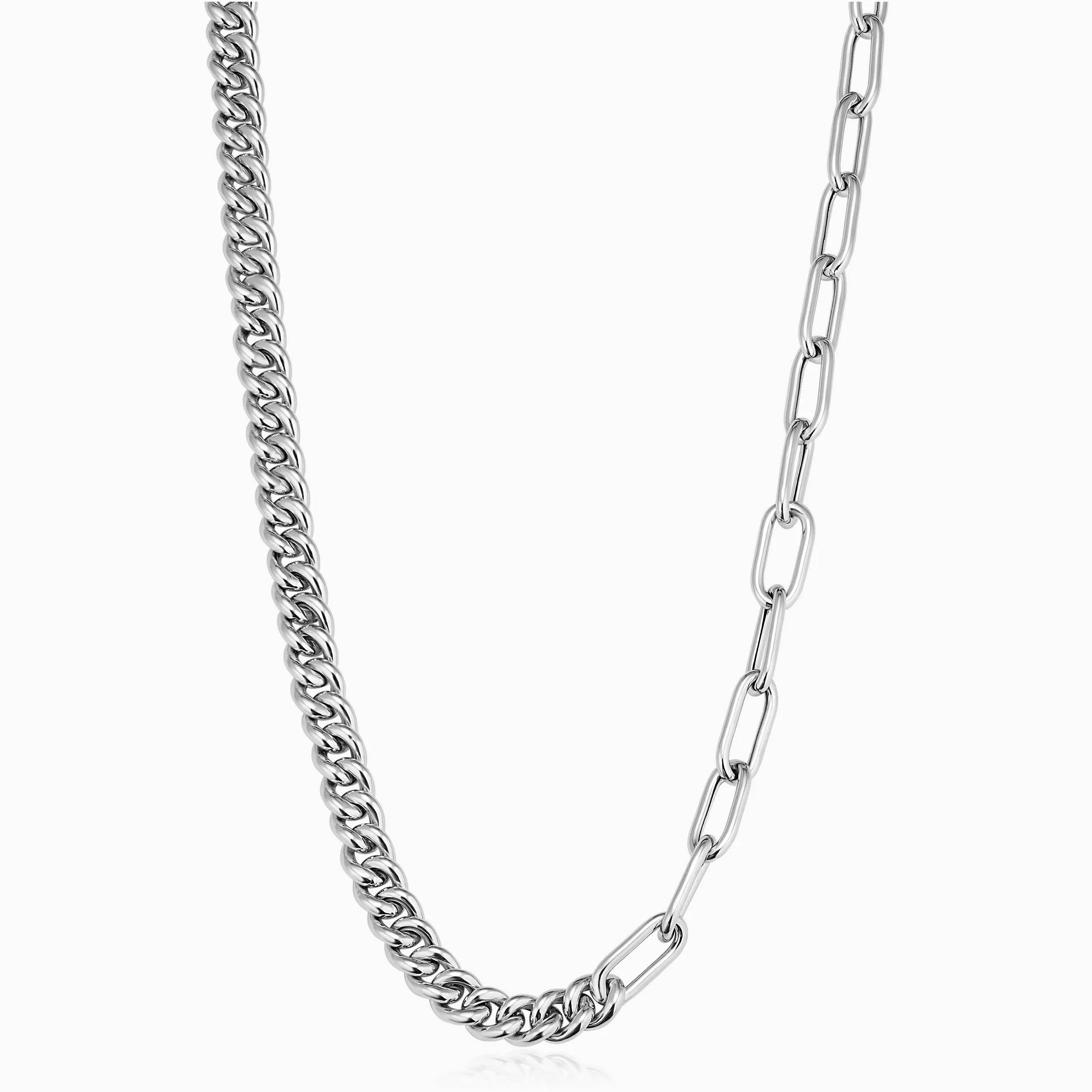 Curb Clip Link Connector Clasp Necklace sold by Oradina