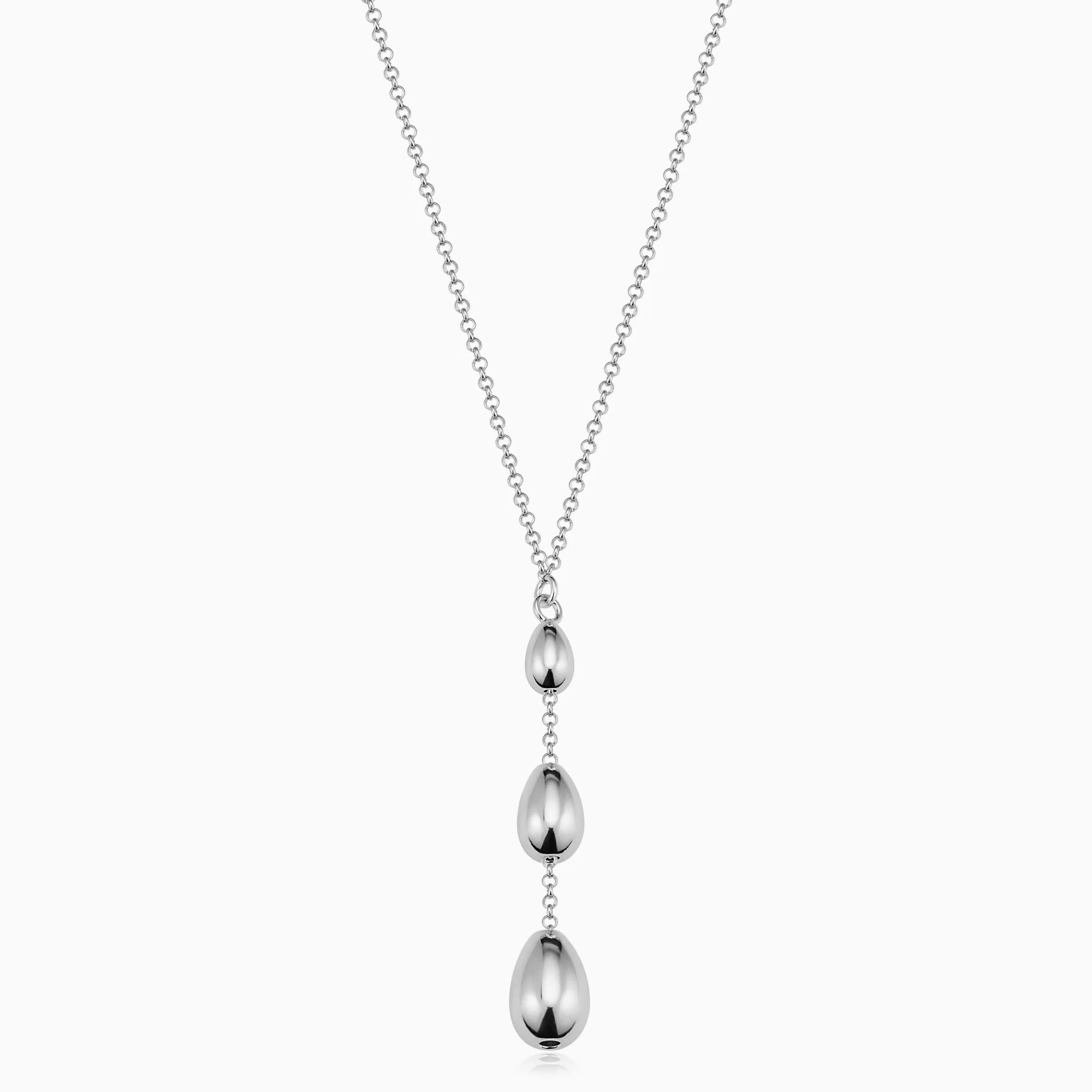 Dripped in Silver Necklace sold by Oradina