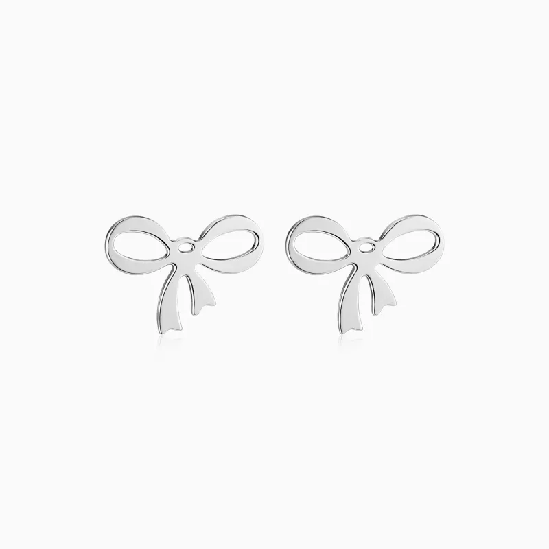Wrap Me Up Bow Studs sold by Oradina