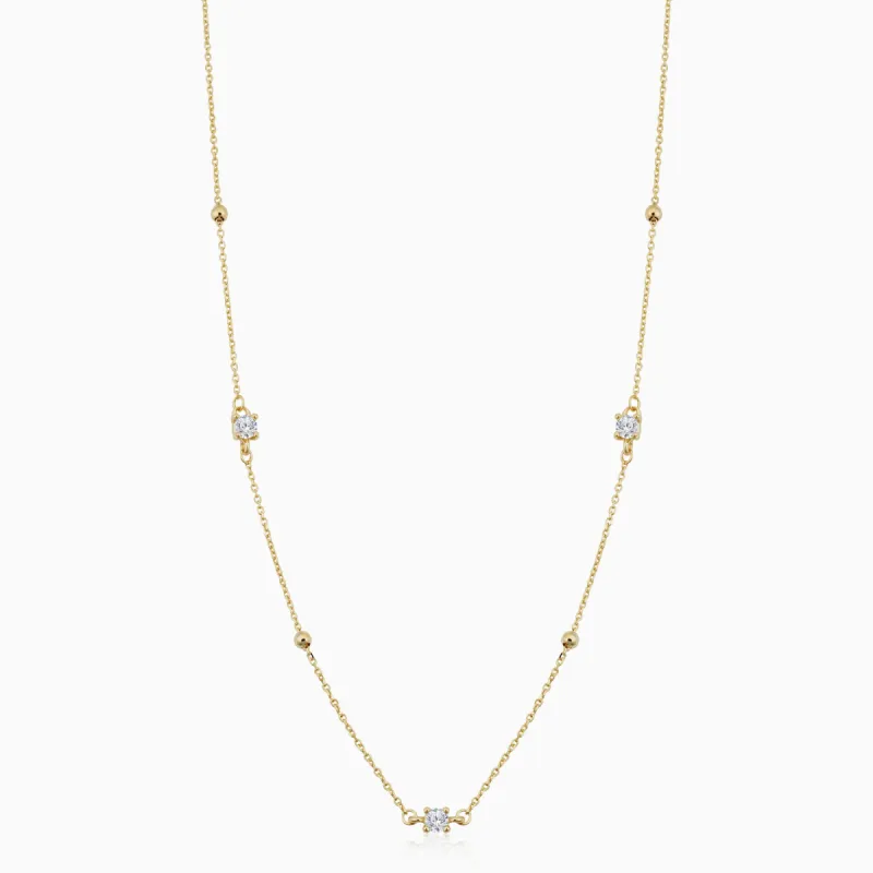 Seeing Sparks Station Necklace sold by Oradina