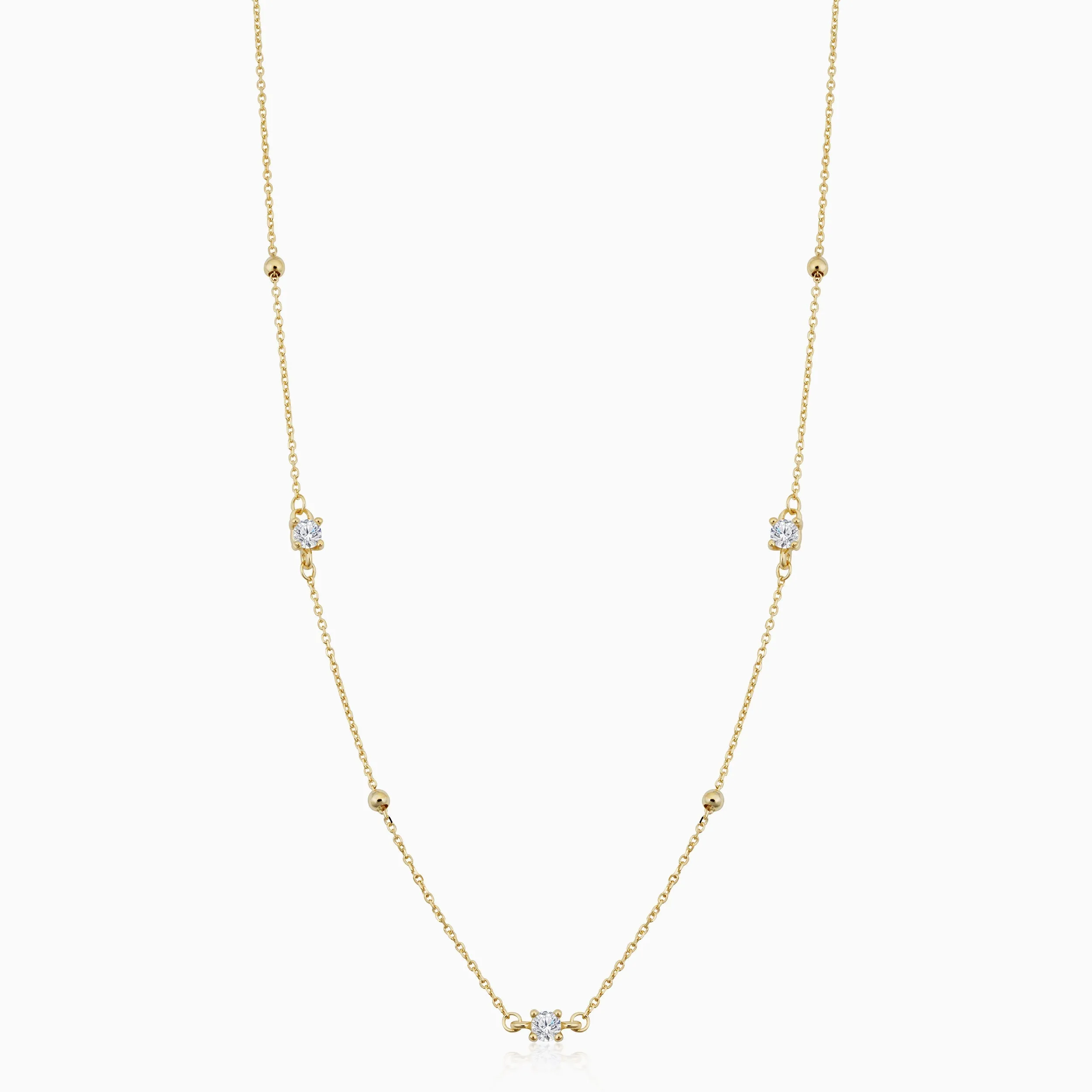 Seeing Sparks Station Necklace sold by Oradina