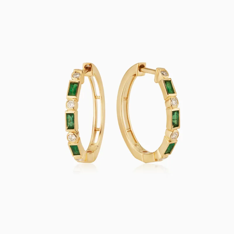 Crown Jewels Hoops sold by Oradina