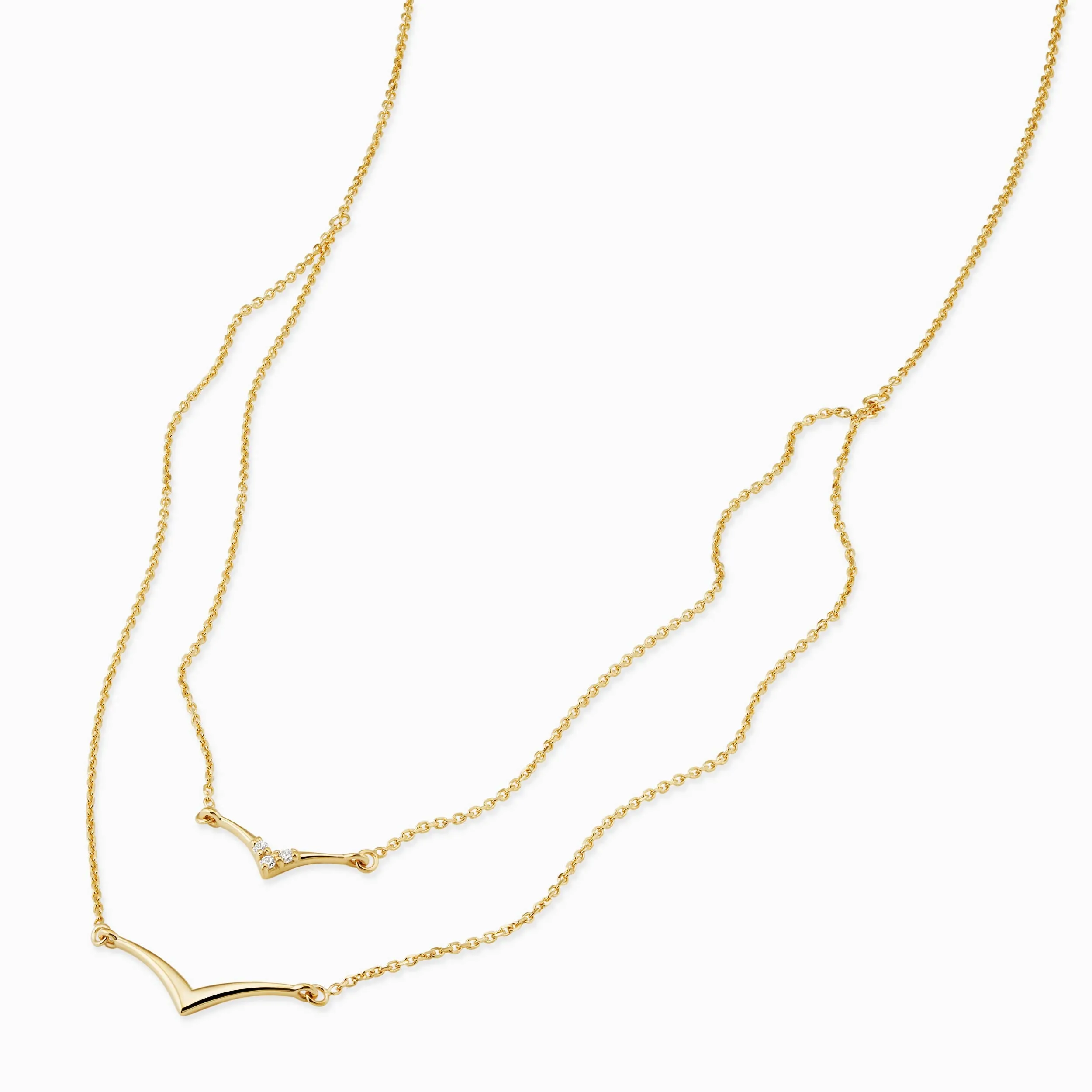 Fly High Layered Pendant Necklace sold by Oradina product image thumbnail 4