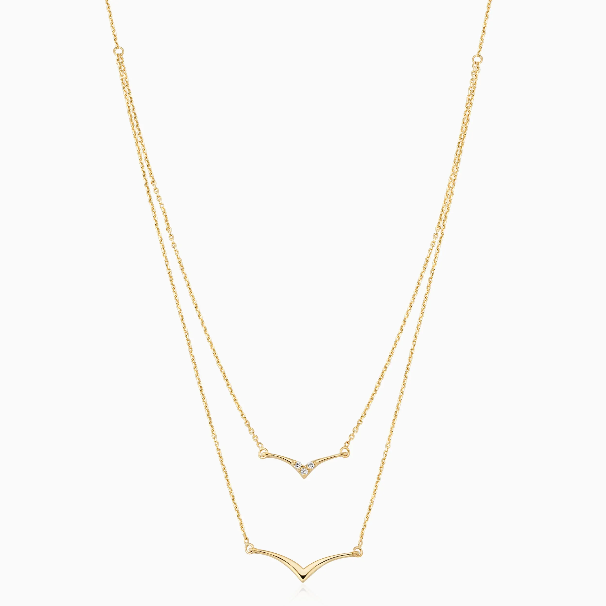 Fly High Layered Pendant Necklace sold by Oradina