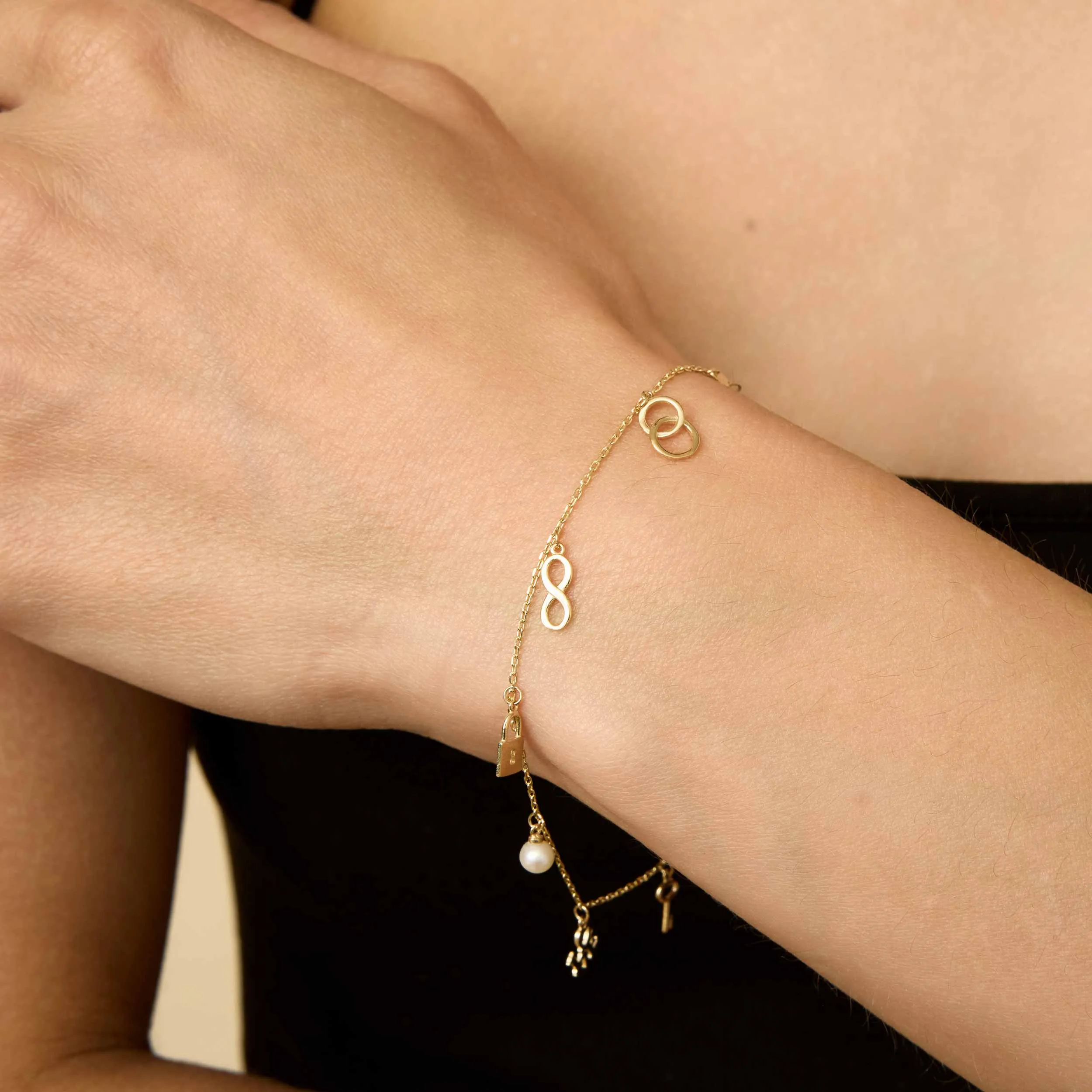 Forever Yours Charm Bracelet sold by Oradina product image thumbnail 4