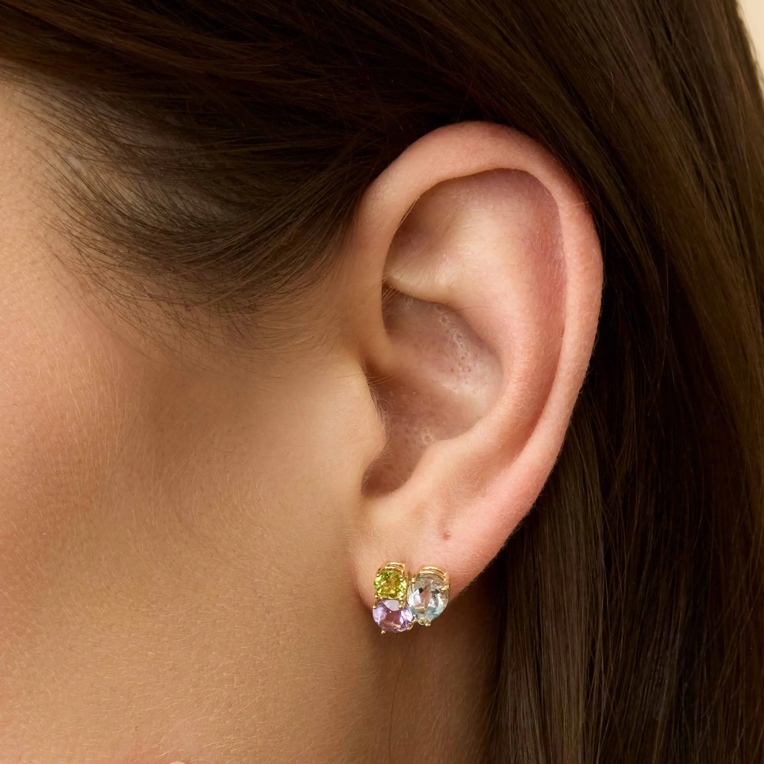 Regal Cluster Studs sold by Oradina product image thumbnail 2