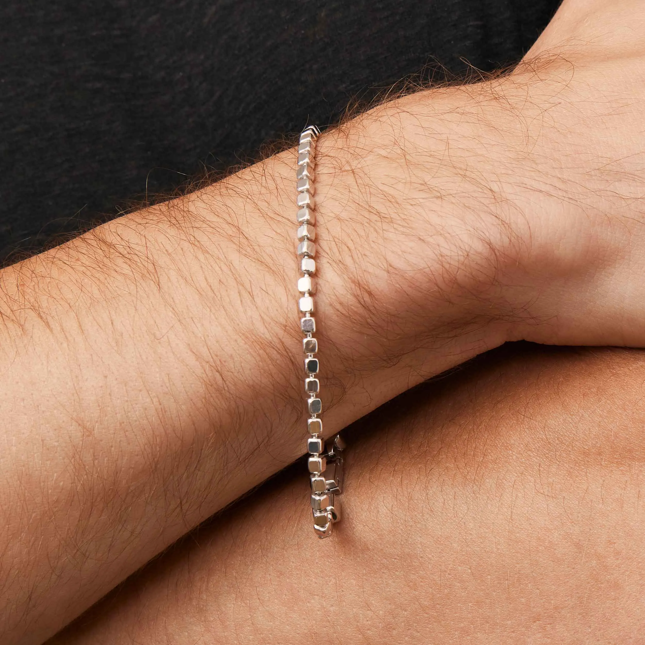 Cube Link Bracelet sold by Oradina product image thumbnail 2