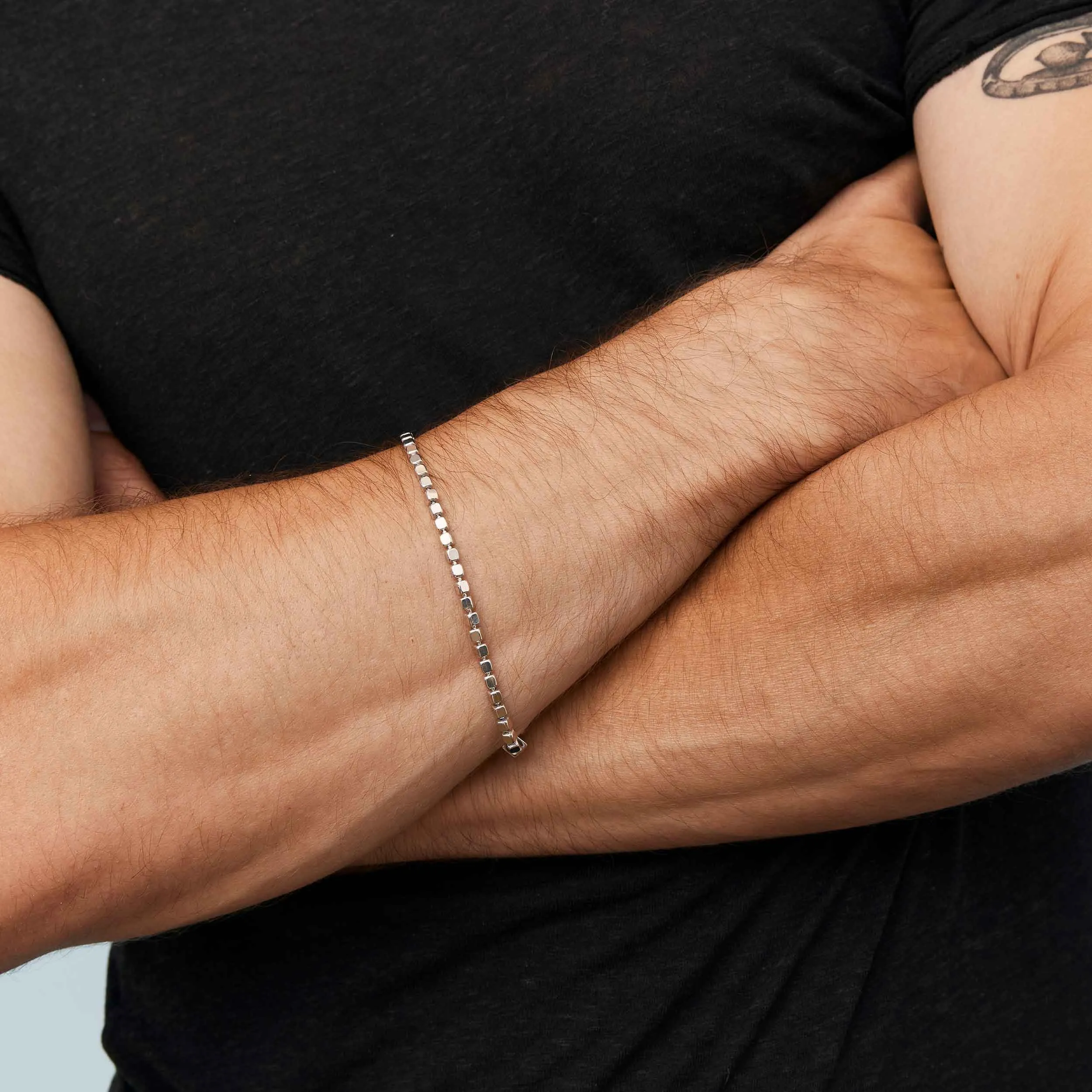 Cube Link Bracelet sold by Oradina product image thumbnail 4