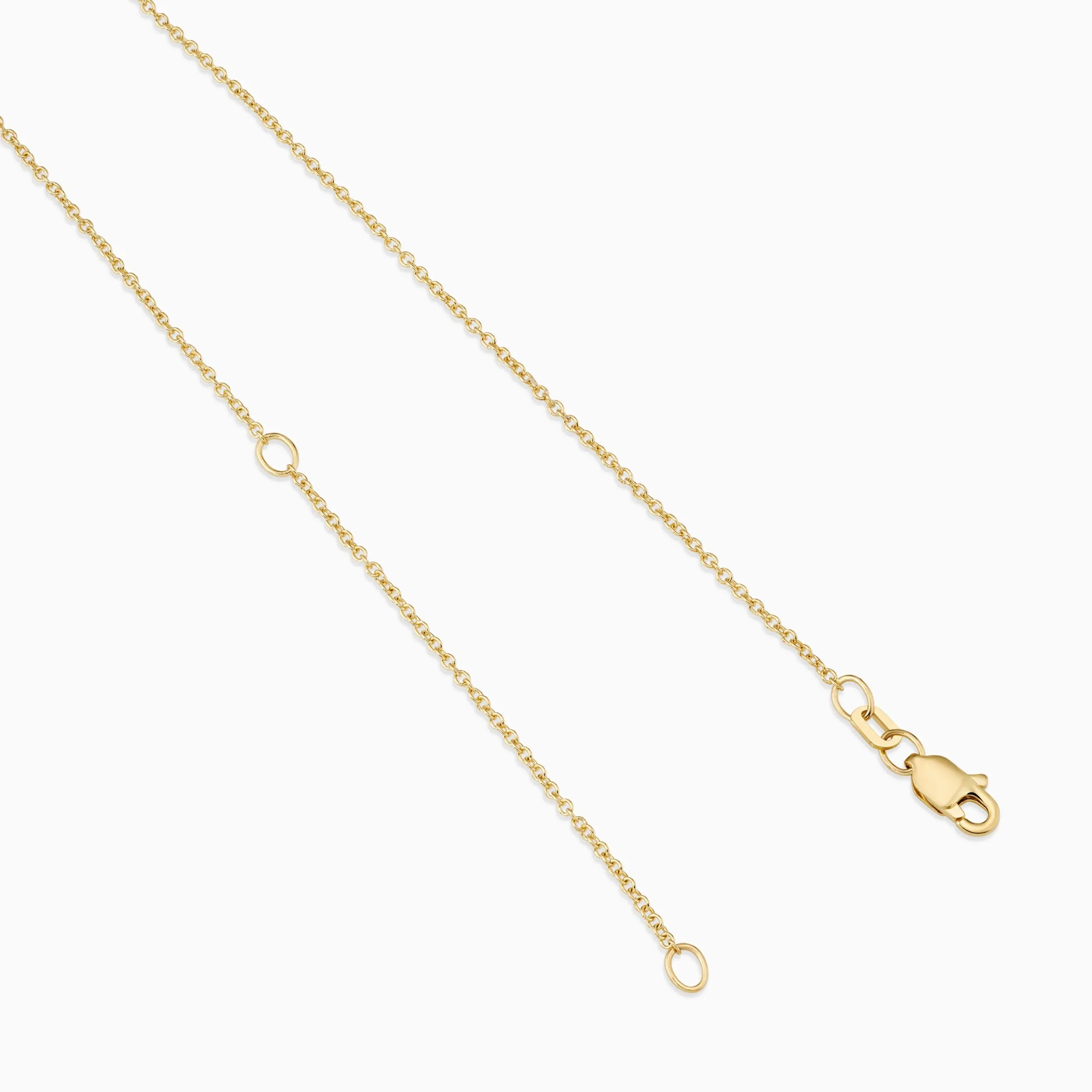 Luminous Lab Diamond Bezel Necklace sold by Oradina product image thumbnail 5