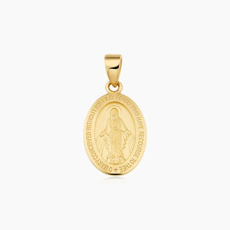 Miraculous Medal Pendant Charm made by Oradina