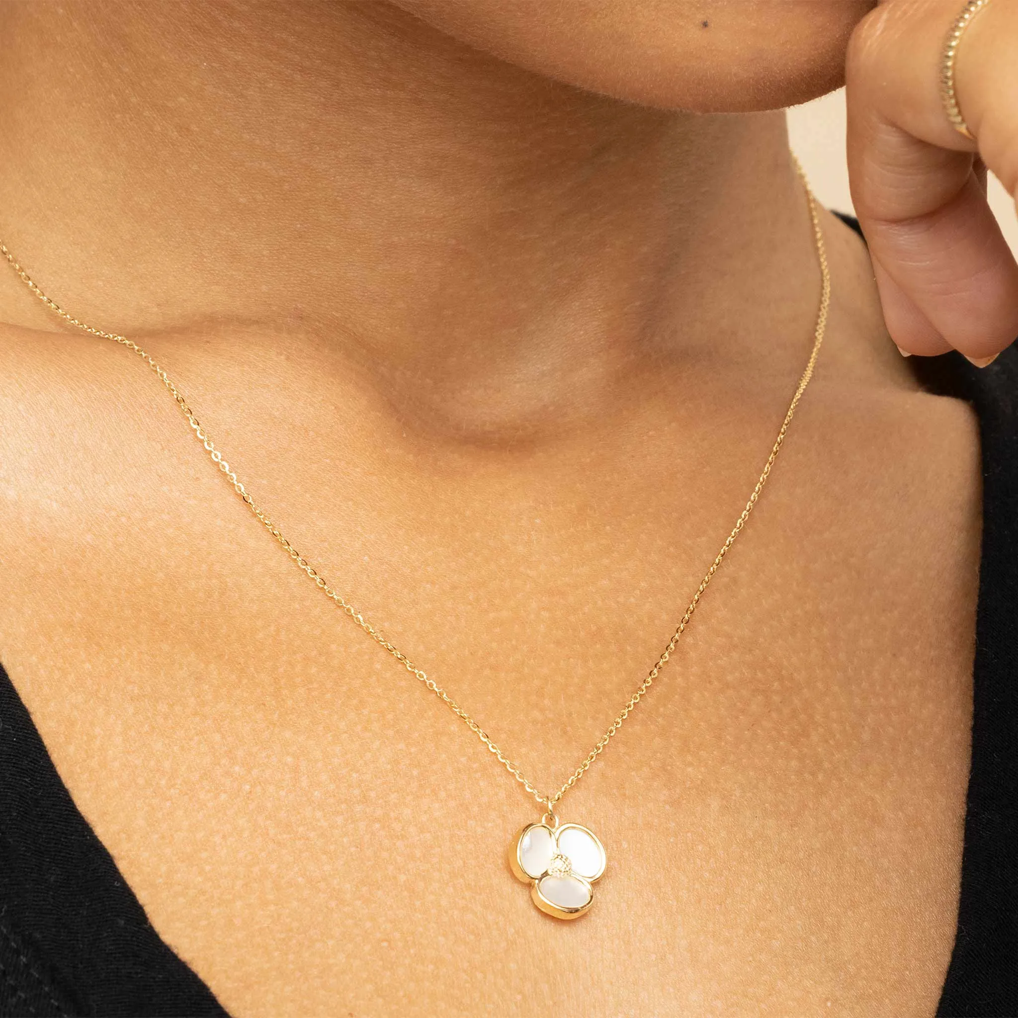 Petals of Pearl Necklace sold by Oradina product image thumbnail 2