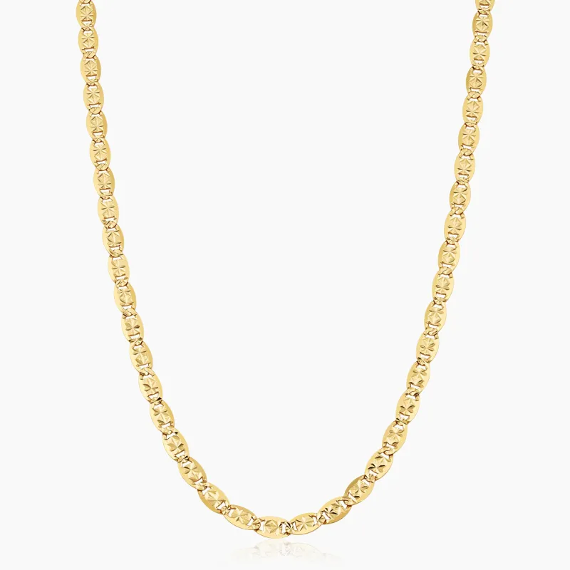 Very Valentino Star Bold Link Necklace made by Oradina