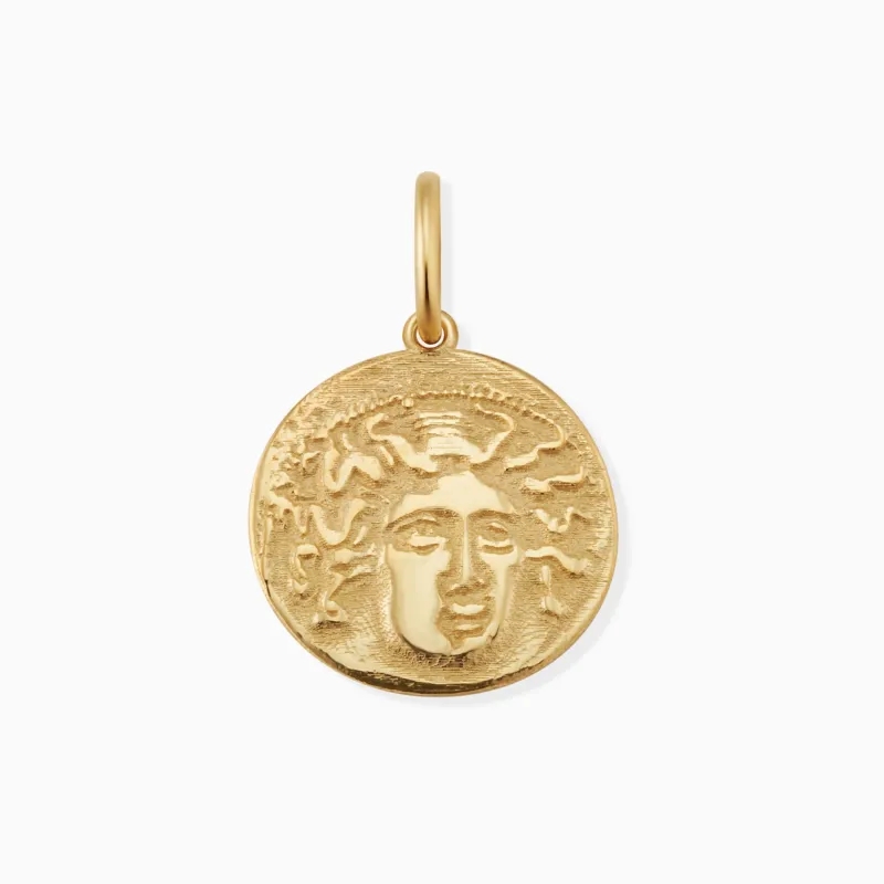 Greek Medusa Pendant Charm made by Oradina