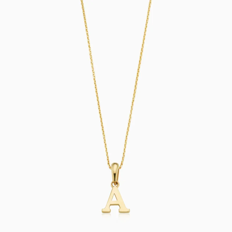 My Letter Initial Pendant Necklace sold by Oradina