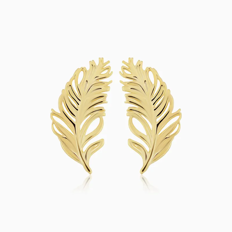 Fine as A Feather Studs sold by Oradina