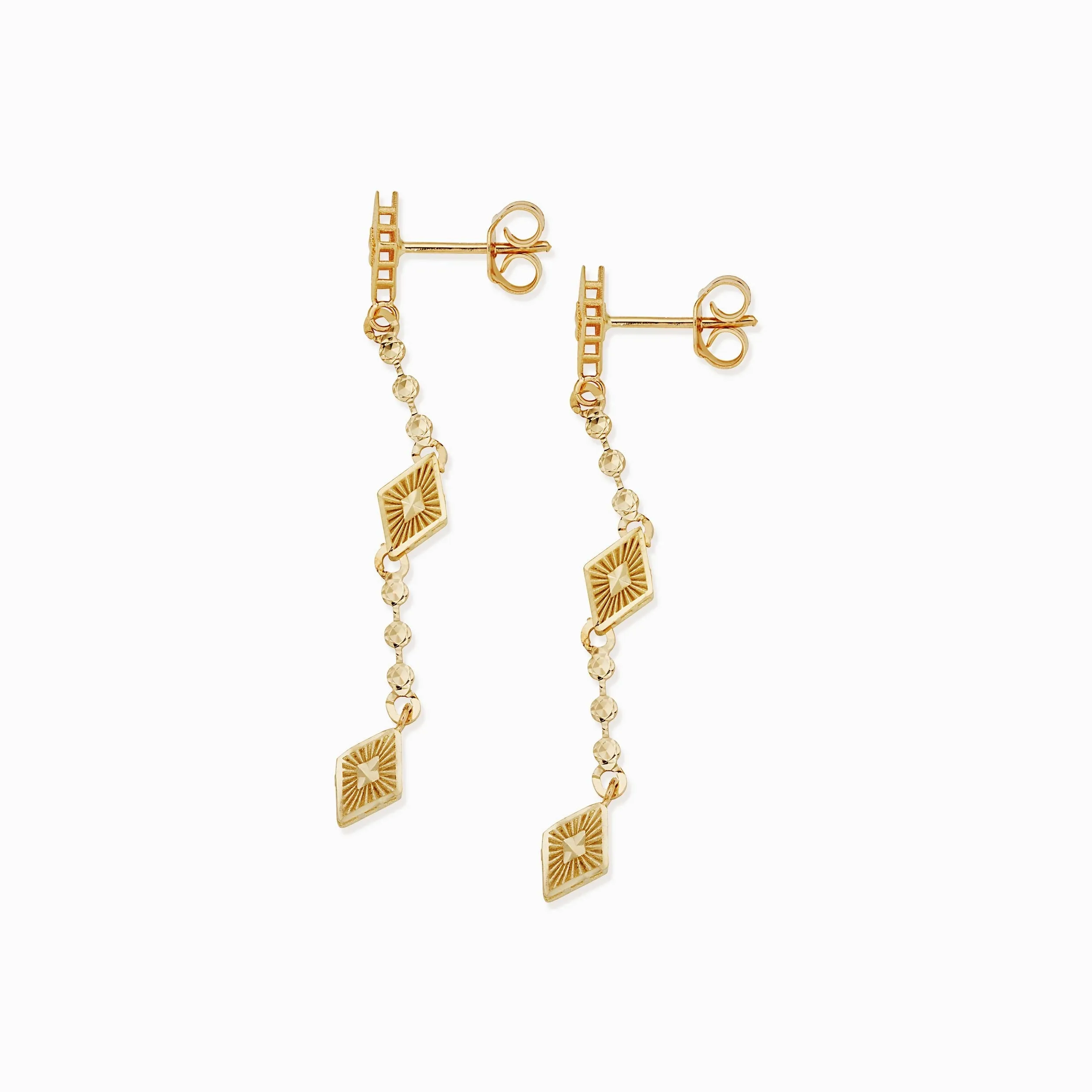 Roma Diamond Drop Earrings sold by Oradina product image thumbnail 4