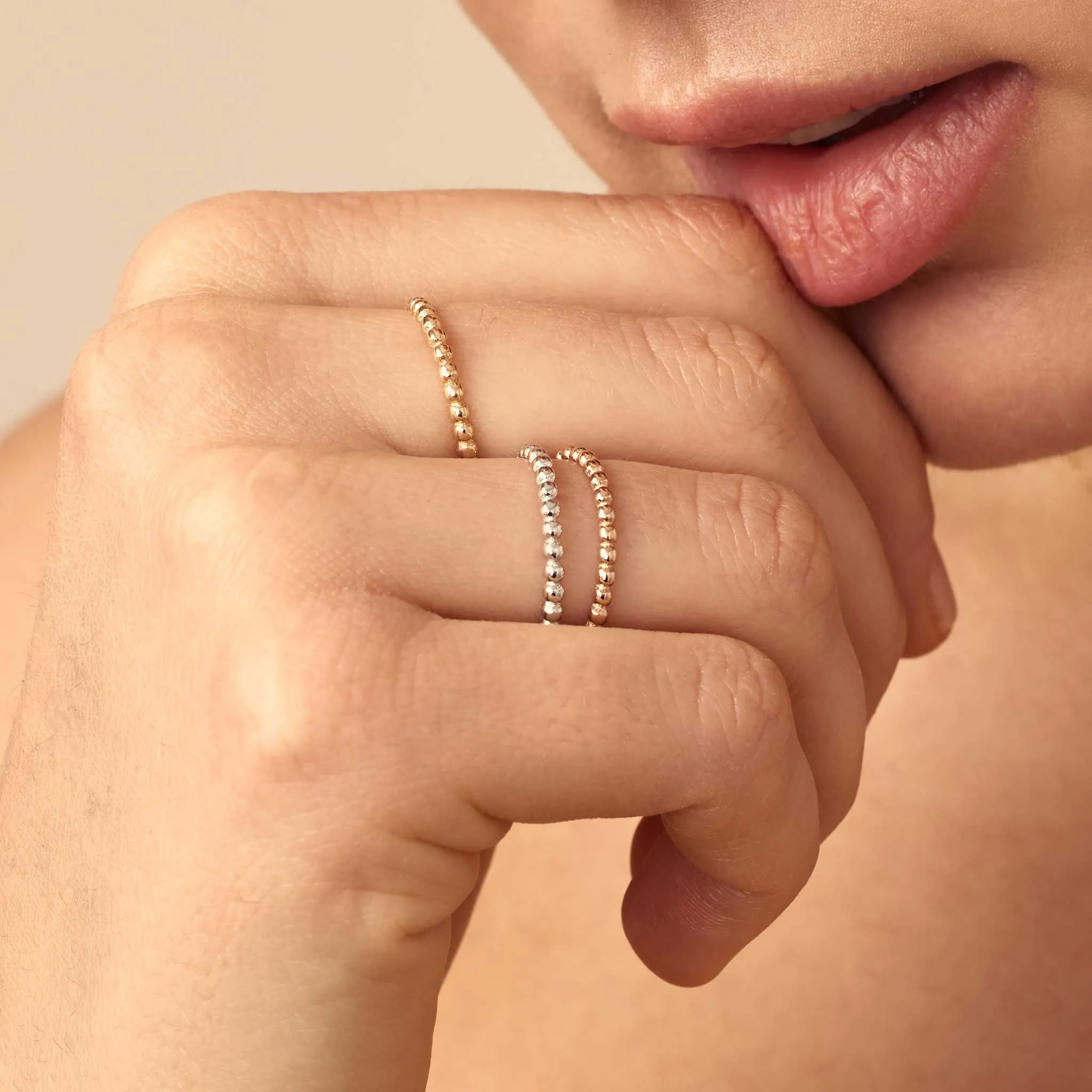 Have a Ball Stack Ring sold by Oradina product image thumbnail 2