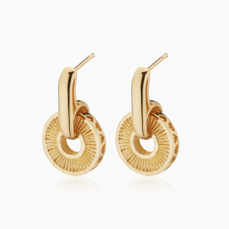 Icon Drop Earrings sold by Oradina