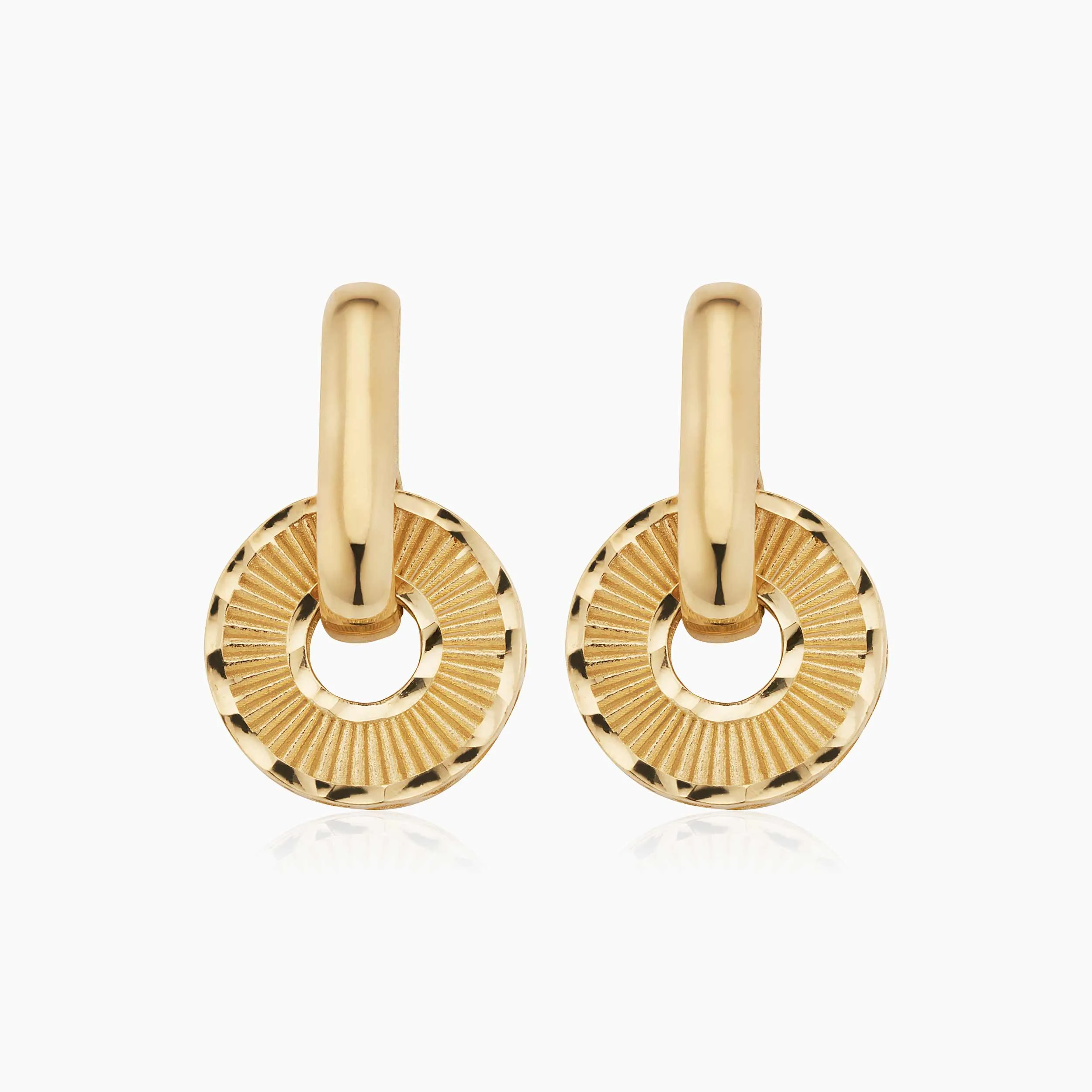 Icon Drop Earrings sold by Oradina product image thumbnail 4
