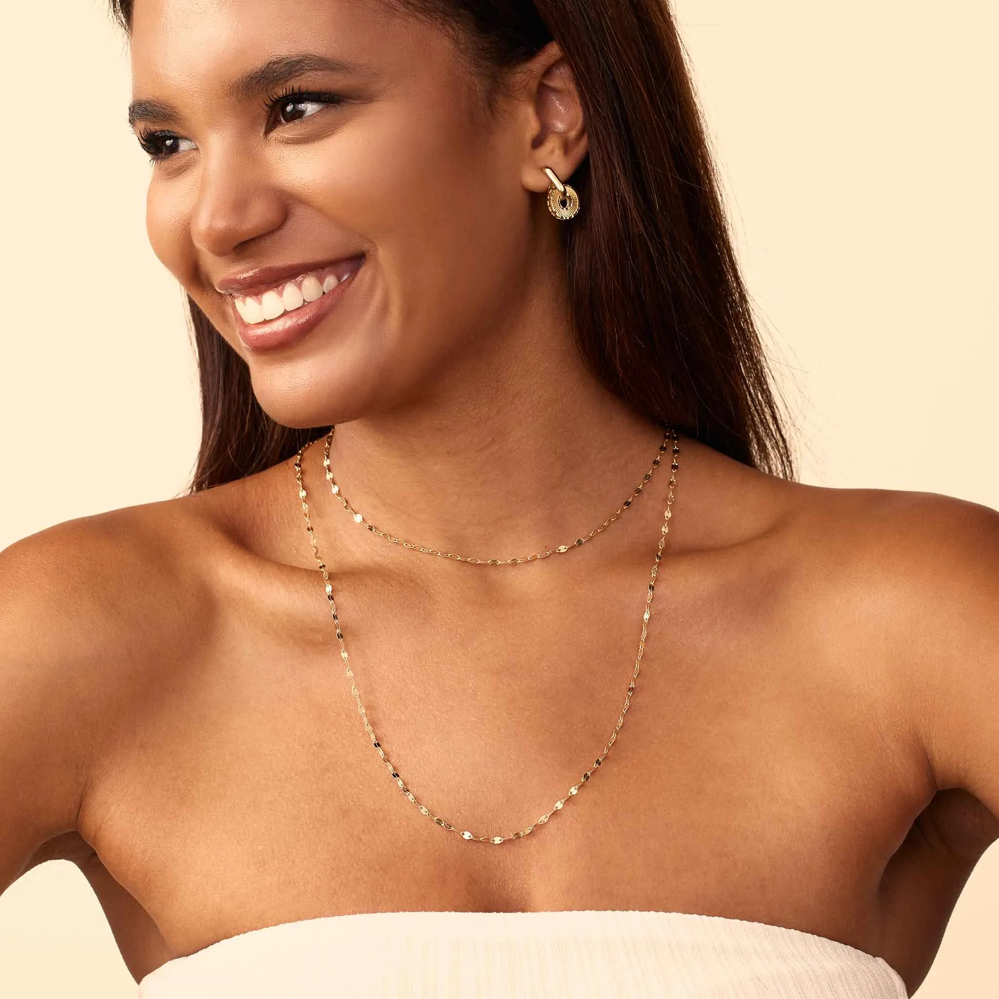 Icon Drop Earrings sold by Oradina product image thumbnail 5