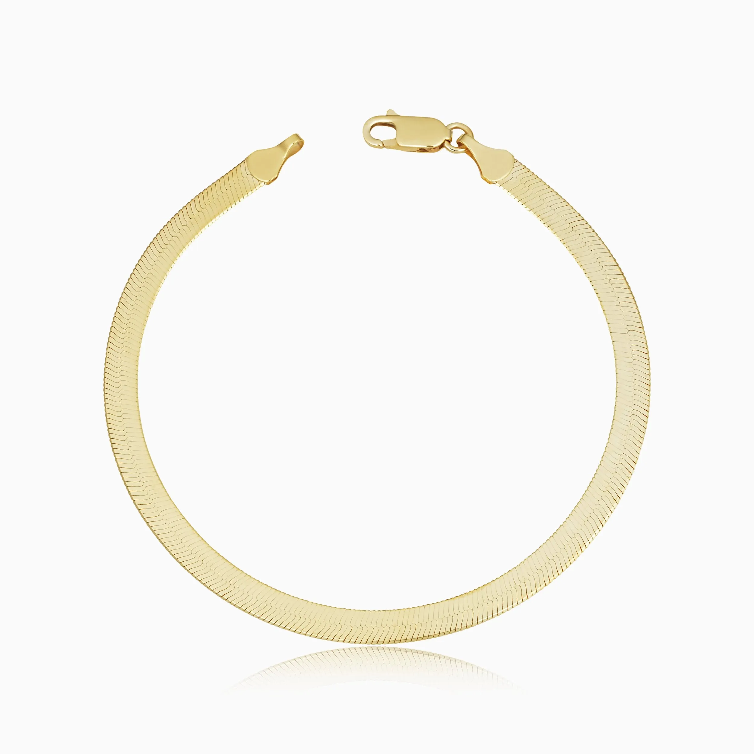 Park Avenue Bold Herringbone Bracelet sold by Oradina