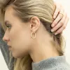 Goddess Midi Oval Hoops sold by Oradina