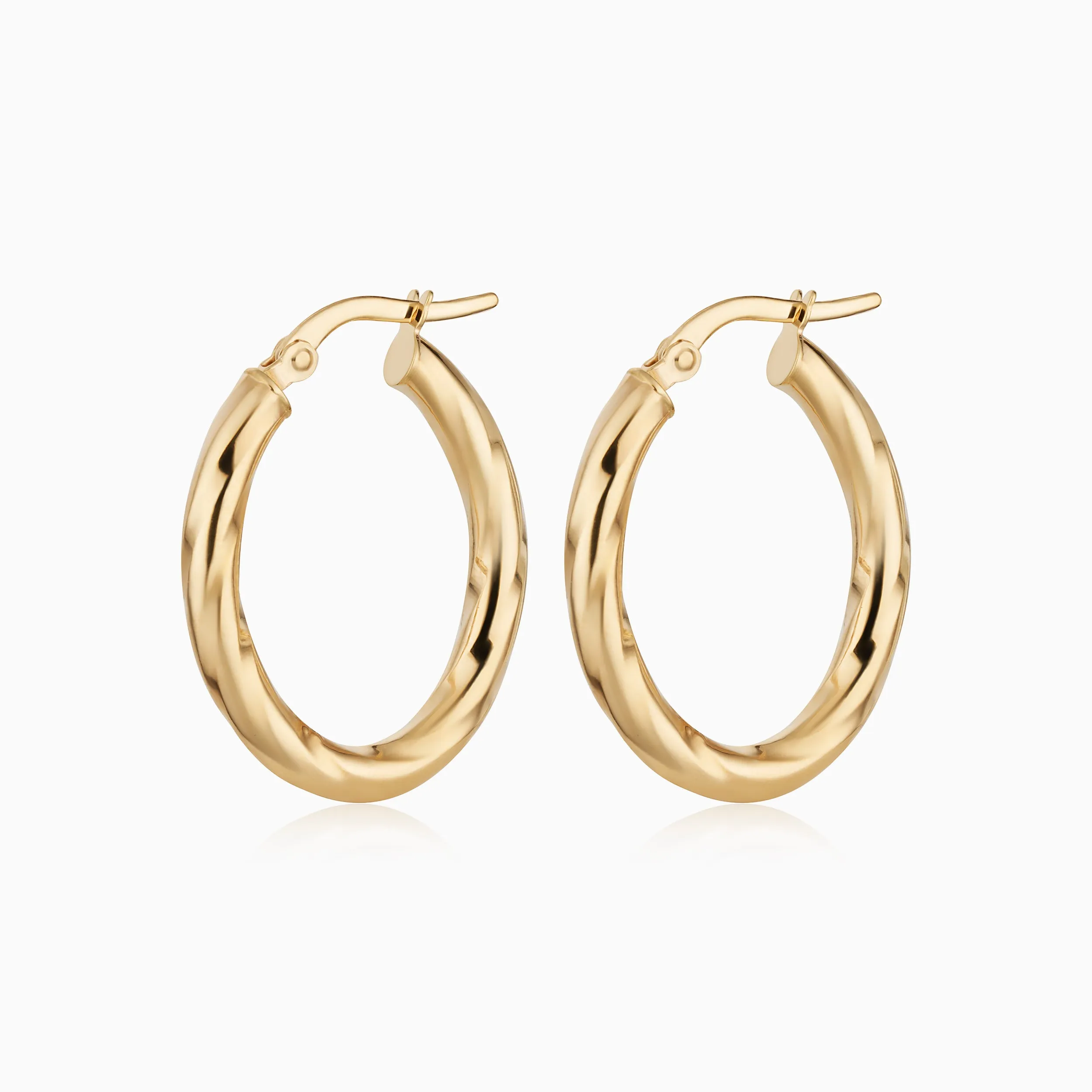 Goddess Midi Oval Hoops sold by Oradina