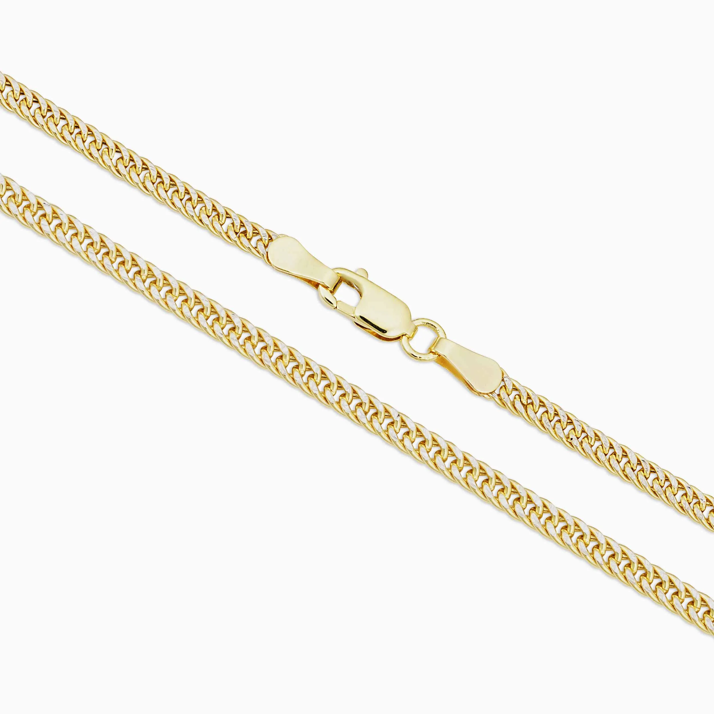 Carmine Curb Pavé Necklace sold by Oradina product image thumbnail 5