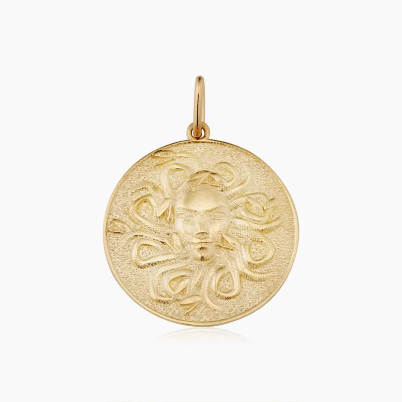 Medusa Medallion Pendant Charm sold by Oradina