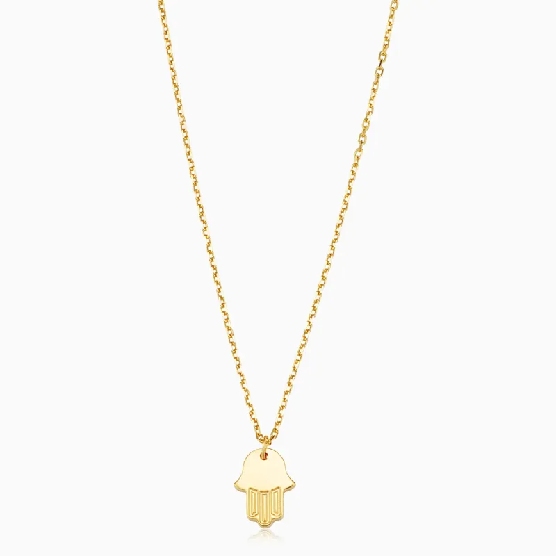 Hamsa Pendant Necklace sold by Oradina