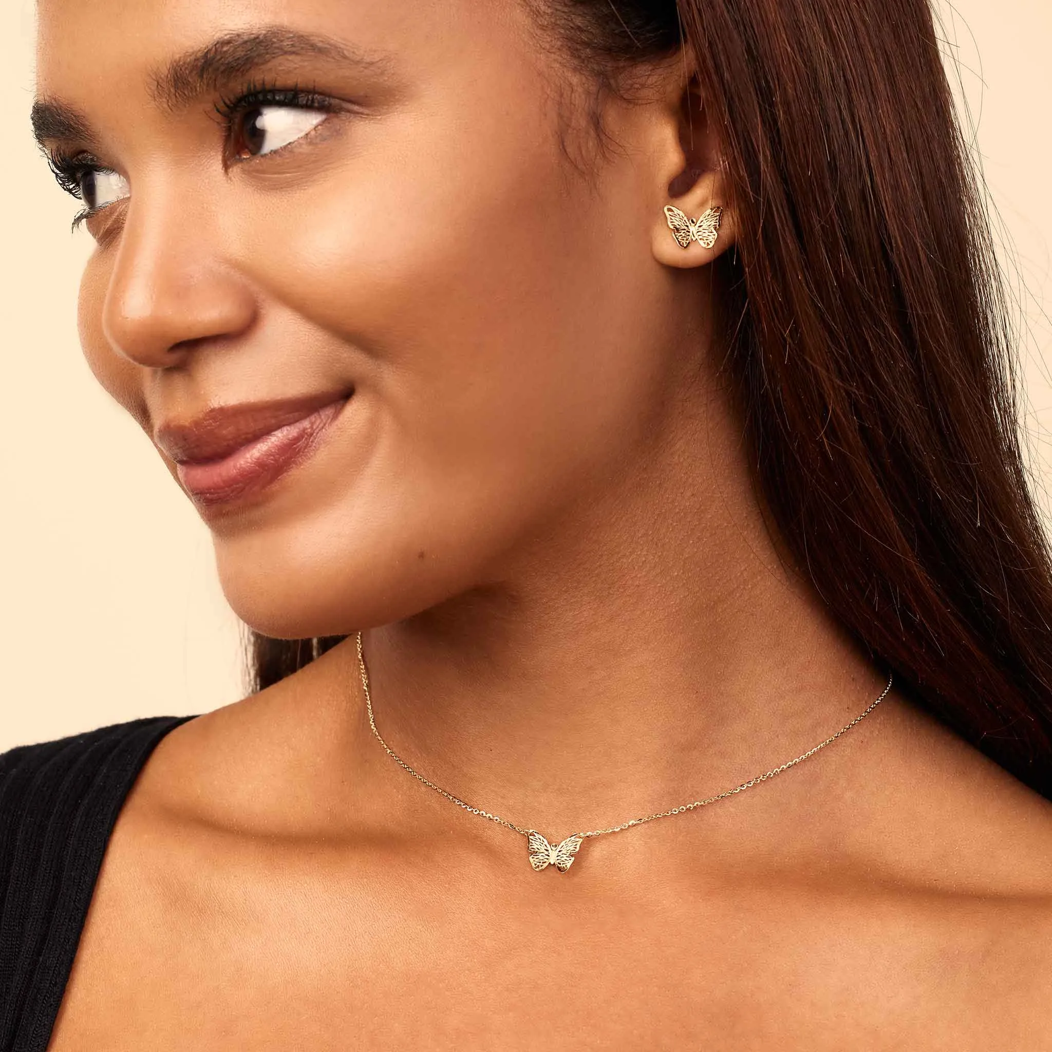 Social Butterfly Studs sold by Oradina product image thumbnail 3