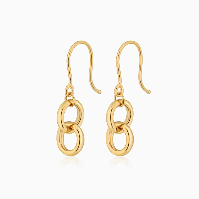 Forever Linked Drop Earrings sold by Oradina