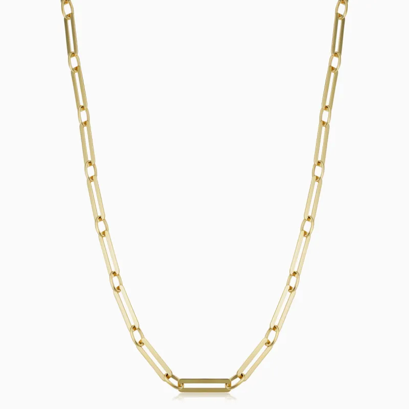 Venice Alternating Link Necklace sold by Oradina