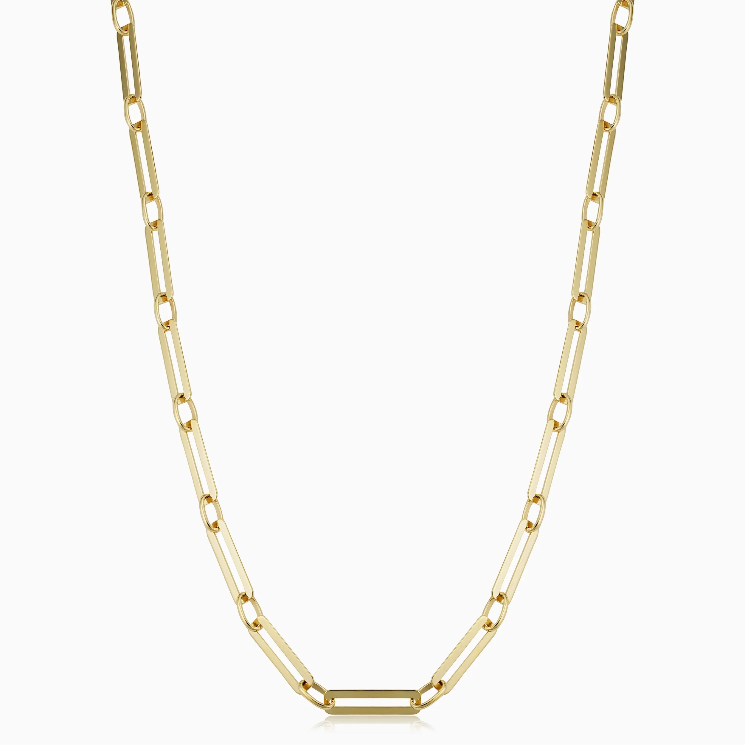 Venice Alternating Link Necklace sold by Oradina