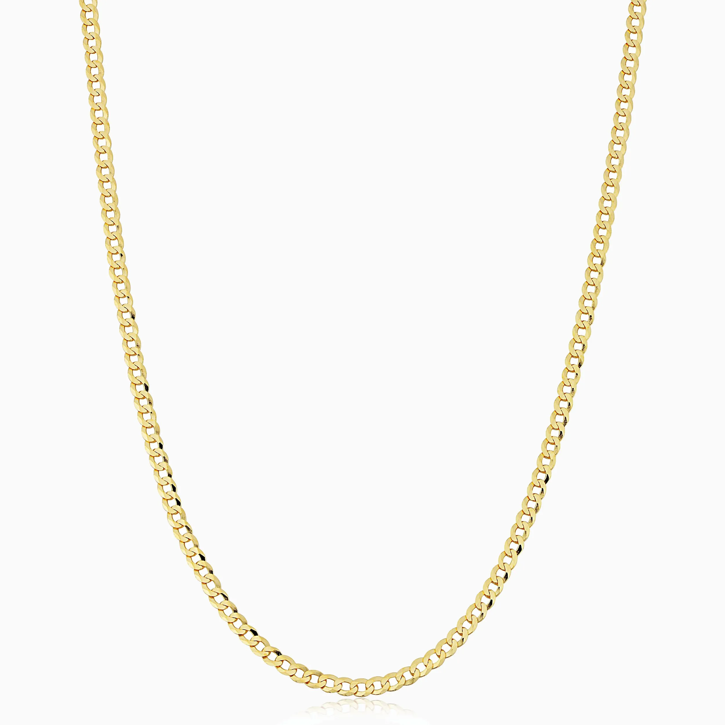 Carmine Curb Petite Necklace sold by Oradina