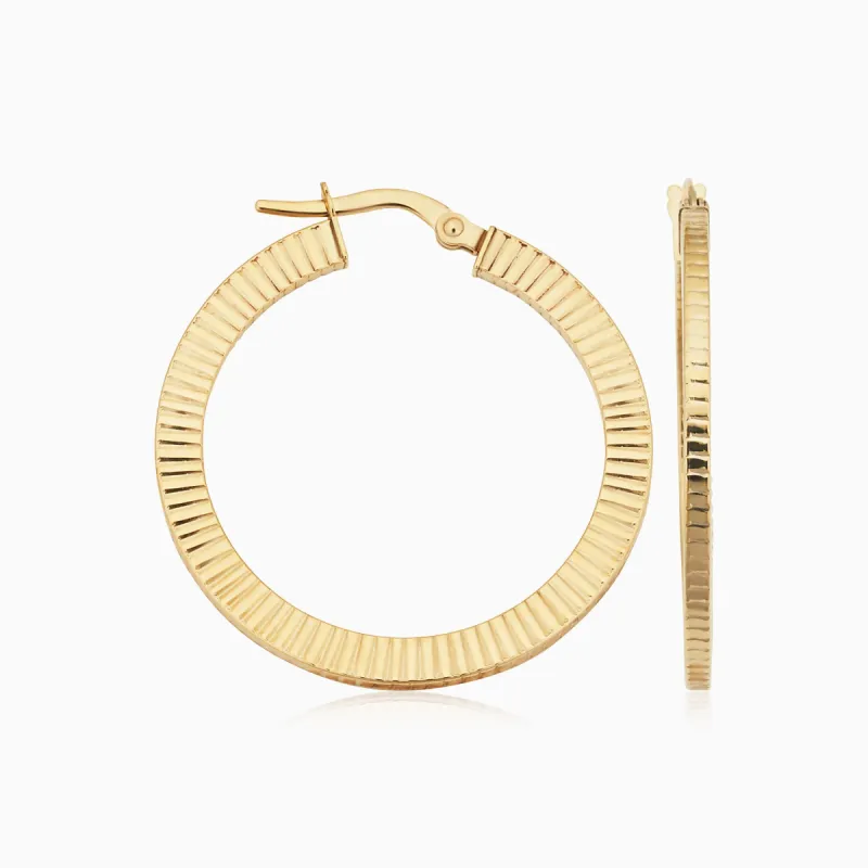 Deep Grooves Hoops sold by Oradina