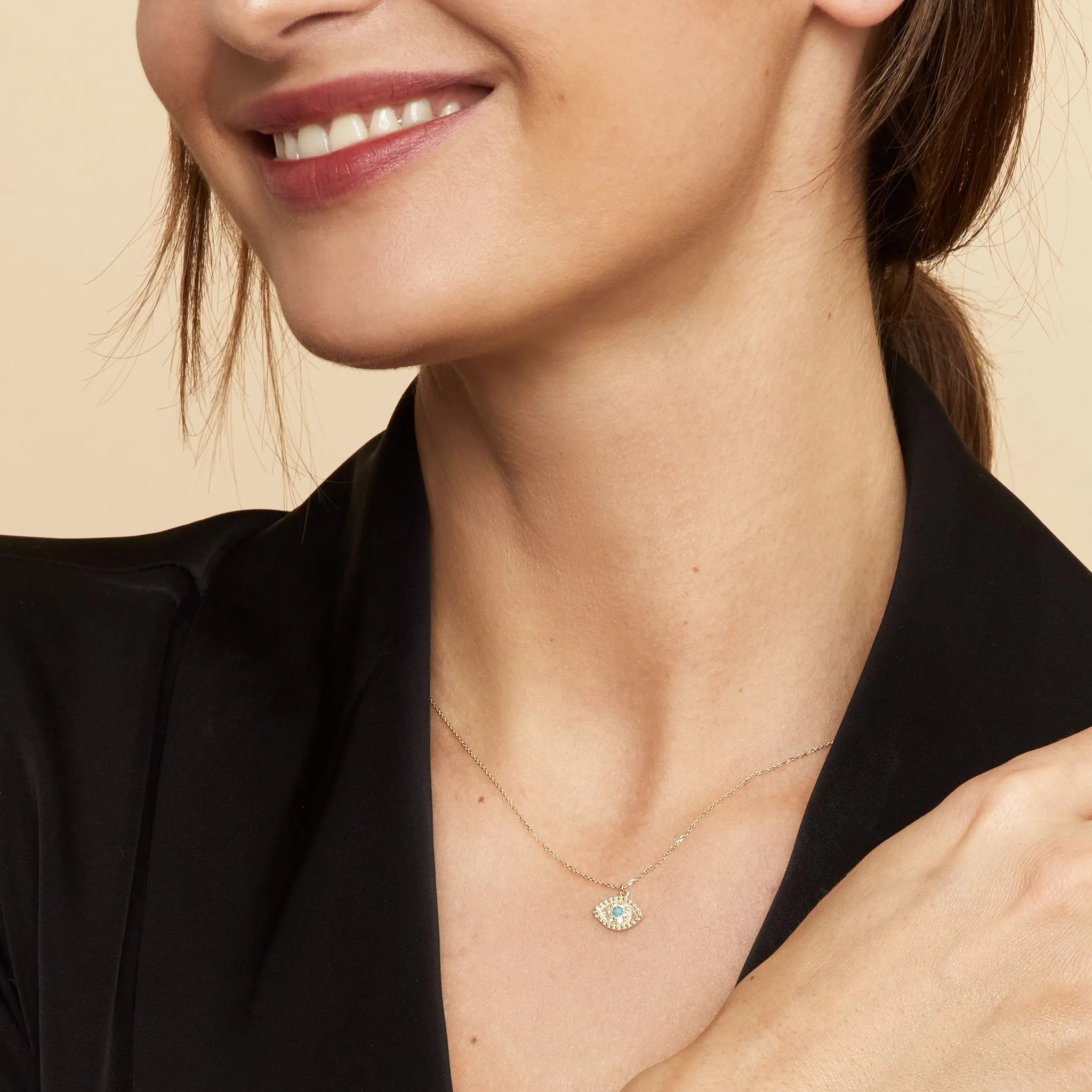 Evil Eye Pendant Necklace sold by Oradina product image thumbnail 3